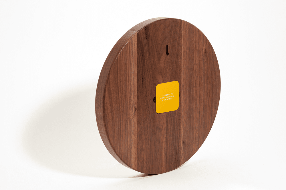 Wall Clock - Sunshine & Walnut — TAIT DESIGN CO.