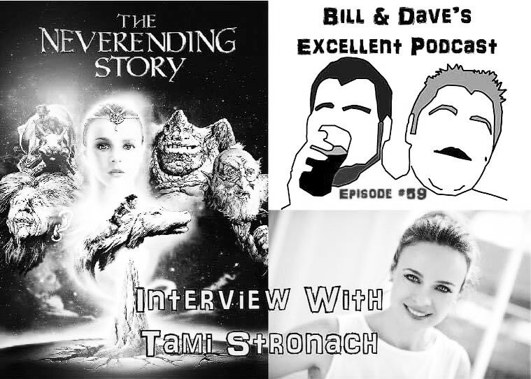 #tbt EP59 when we talked to @tamistronach_  aka The Childlike Empress from #theneverendingstory 

#linkinbio 

#tamistronach #throwbackthursday #podcast #interview #billanddaveshow #80s #80smovies
