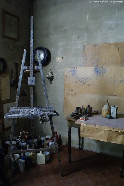 Morandi's studio (Imago Orbis on Flickr)
