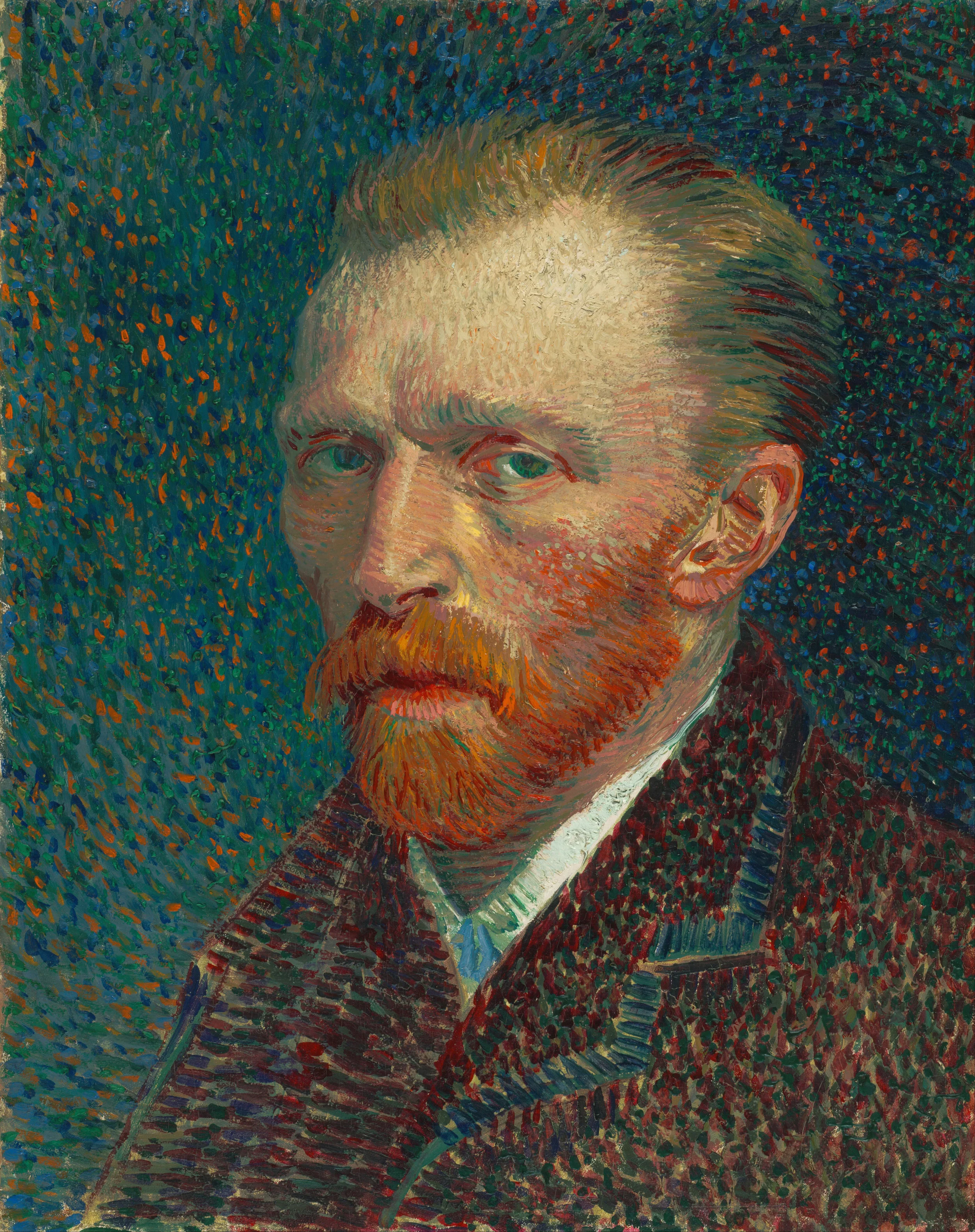 Self-portrait, Spring 1887, Vincent van Gogh