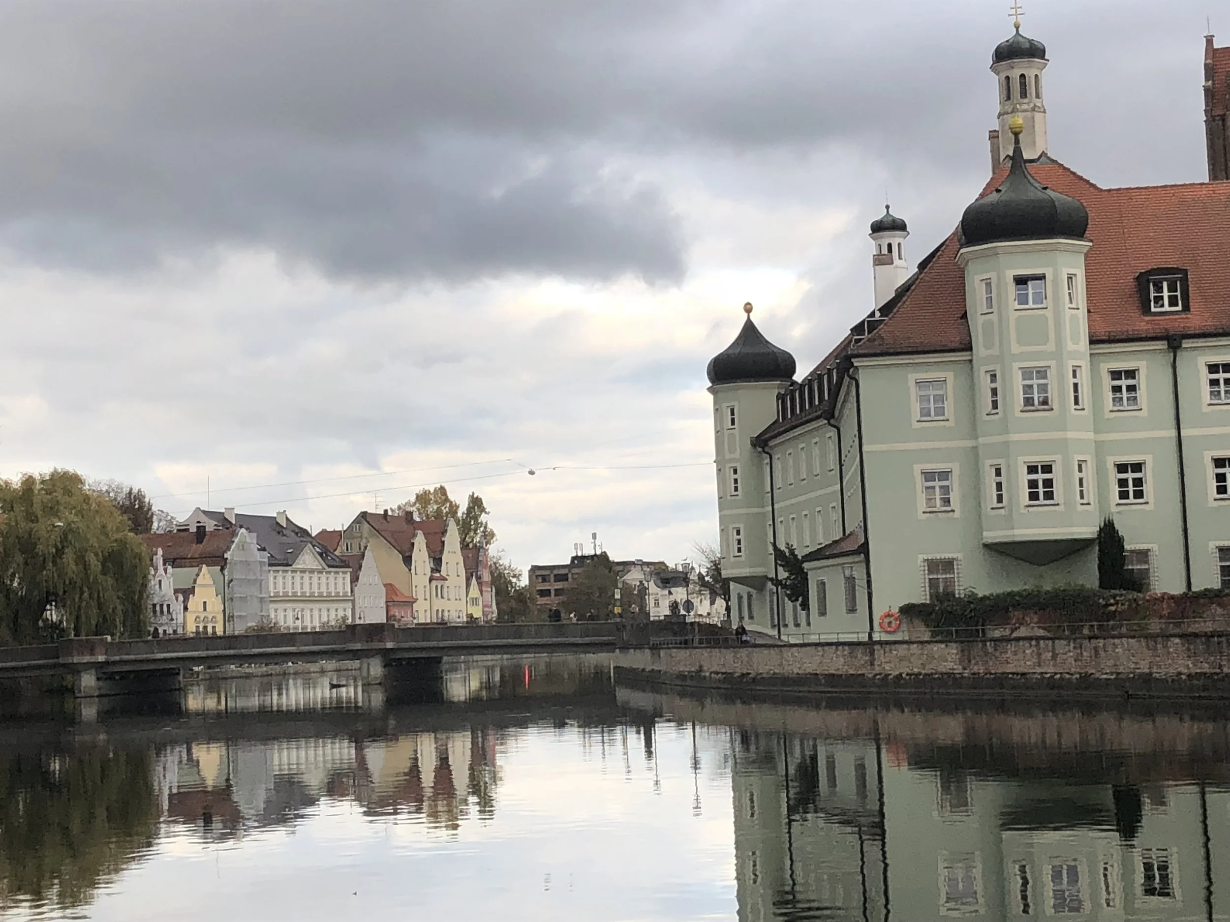 This is the Isar that flows through Landshut on it’s way to Munich.