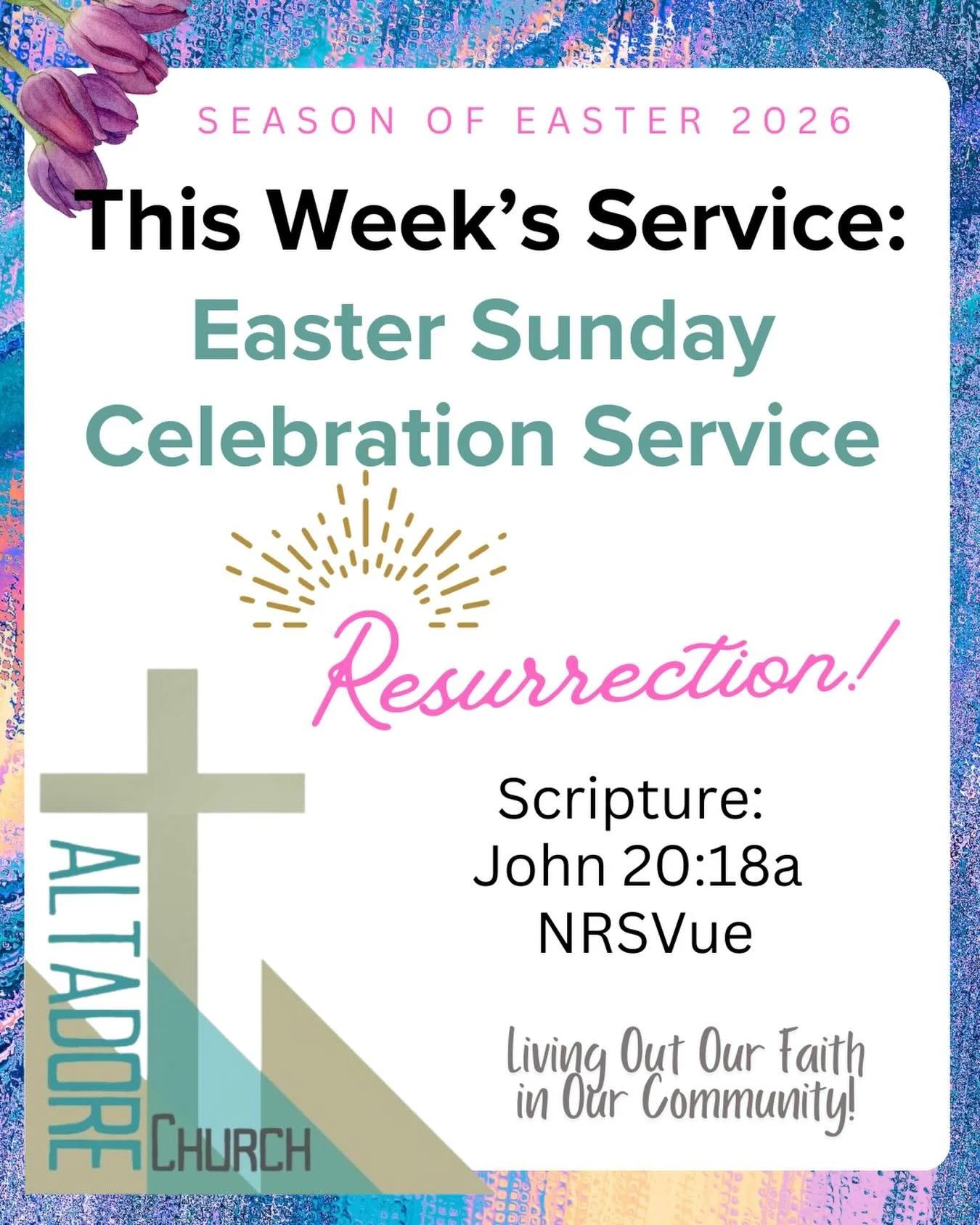 You&rsquo;re warmly invited to our Easter Sunday Celebration Service, April 5 at 10 am! #yycchurch #easter2026 #calgary #yycevents #calgaryevents