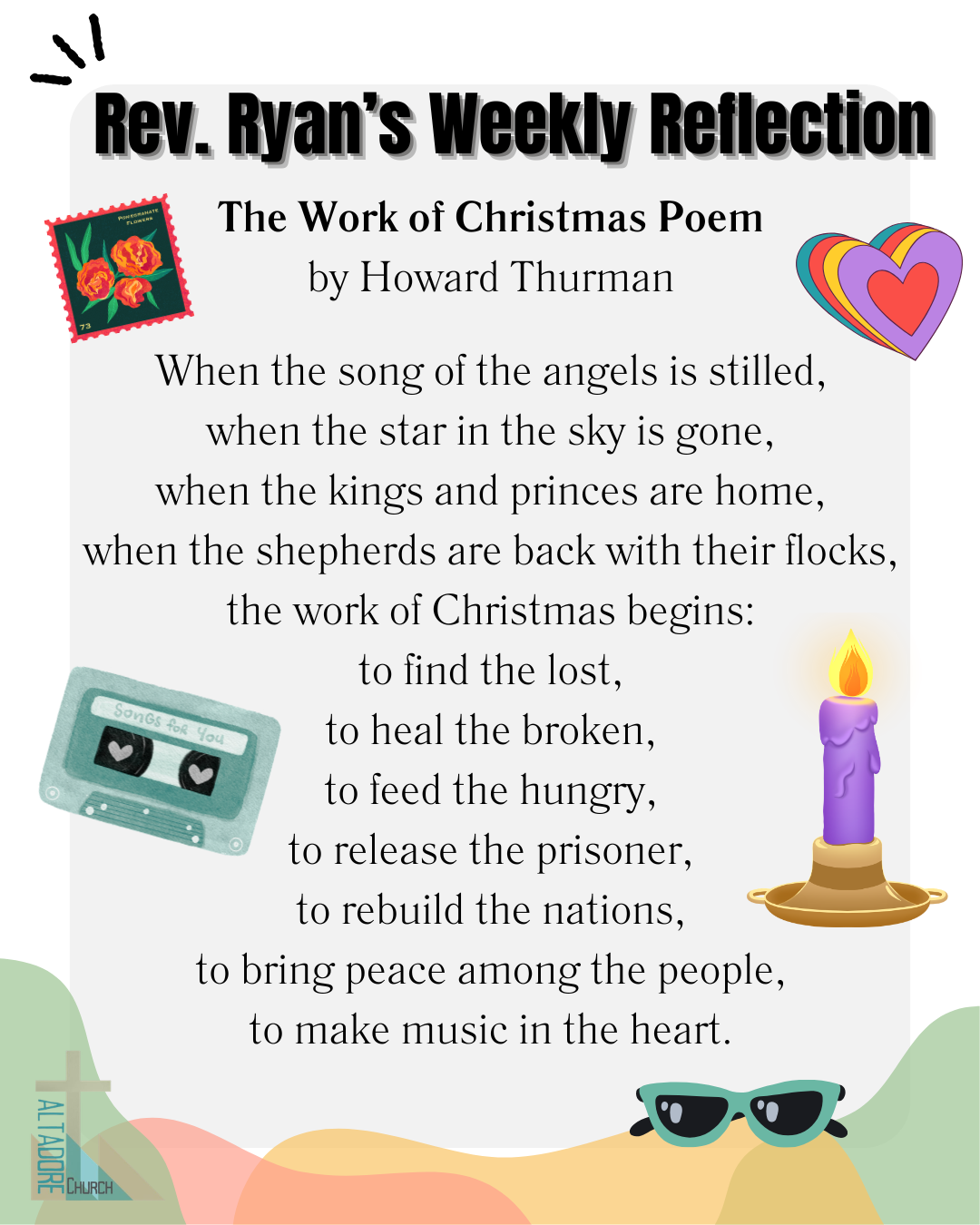 The Work of Christmas Howard Thurman