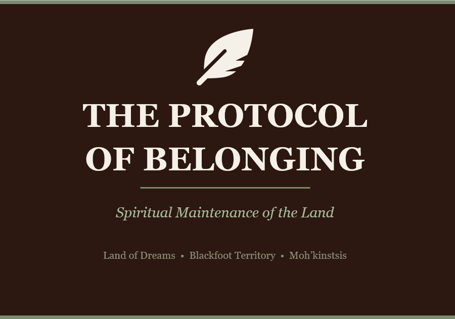 Protocol of Belonging Rod Olson