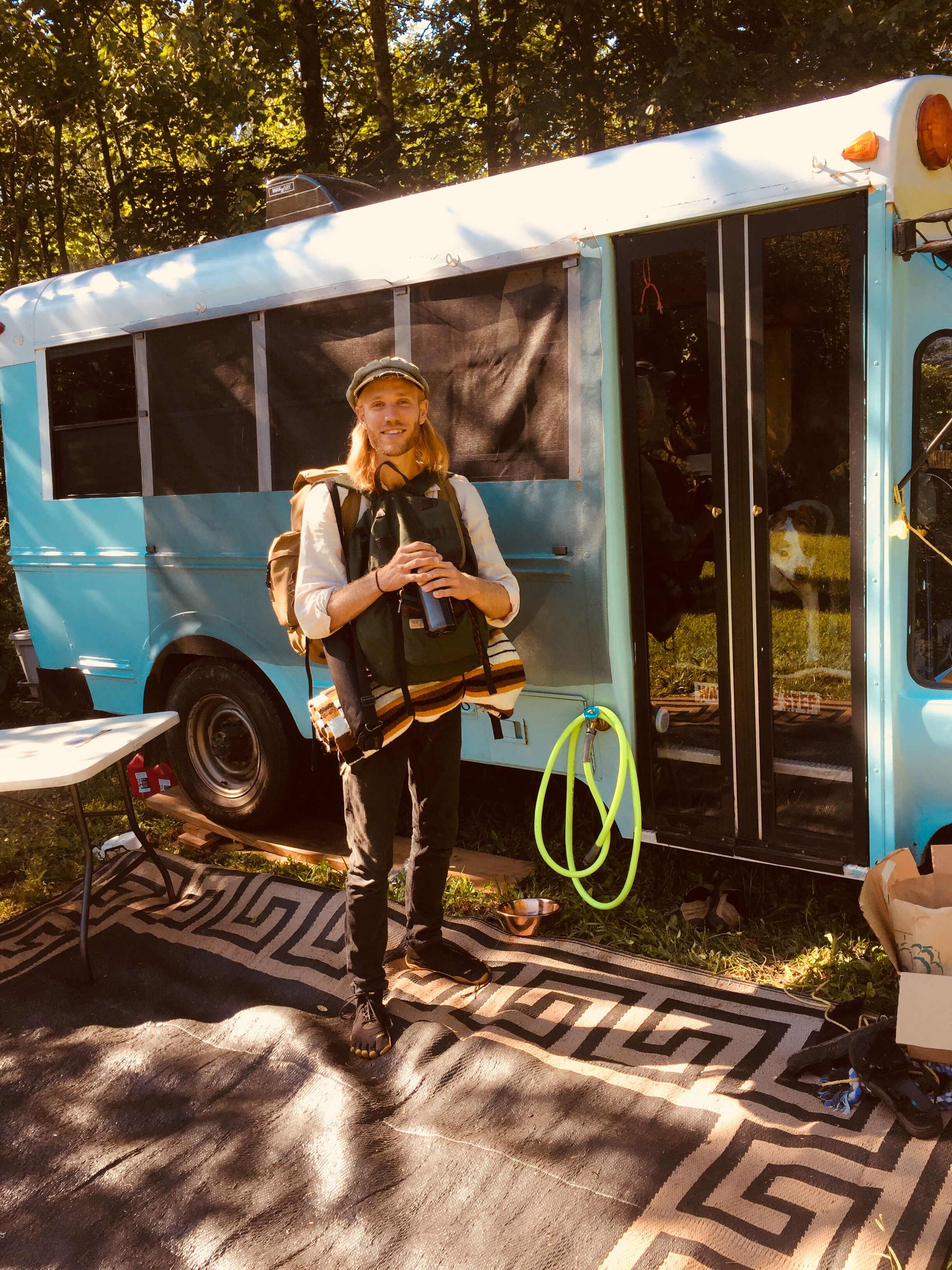 Sovereignty on Wheels?! 7.3 Turbo Diesel, Solar charged, on-board water storage, sleeping quarters, kitchen { coffee is always available! } - all built for a life of adventure.