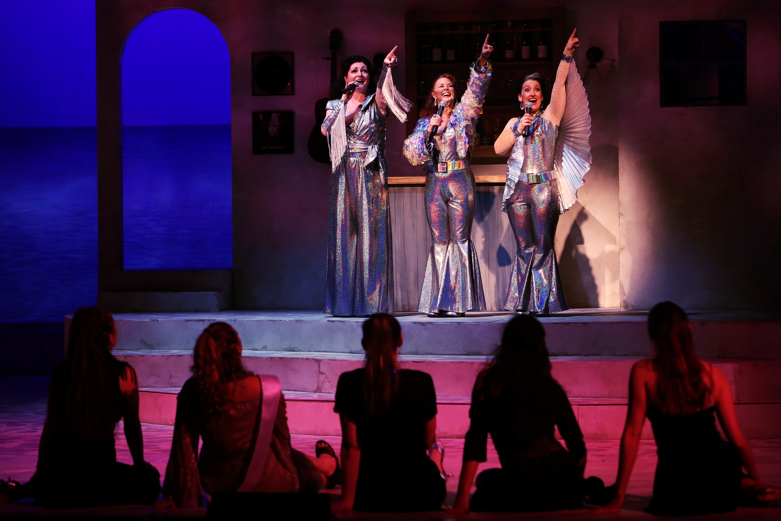  “ Allison Dawe’s costumes are perfect .” -Judy Nedry, Writer/Blogger  Director/Choreographer: Lyn Cramer  Set Design: Bryan Boyd  Lighting Design: David Castaneda  Photo Credit: Craig Mitchell Dyer 