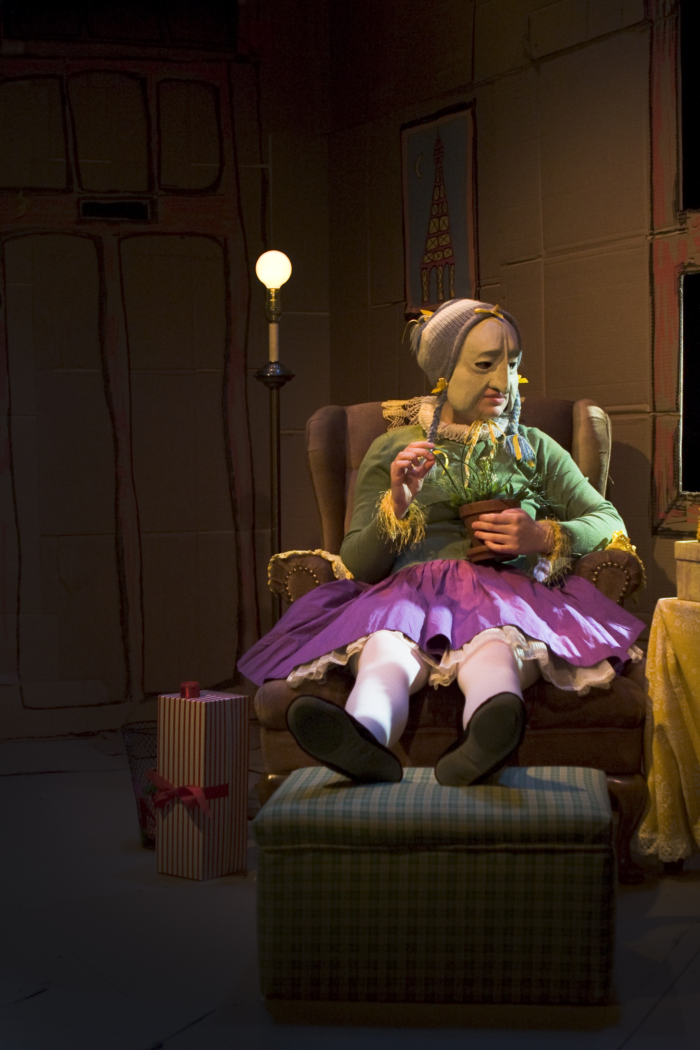 Lucy as 'Bertha'