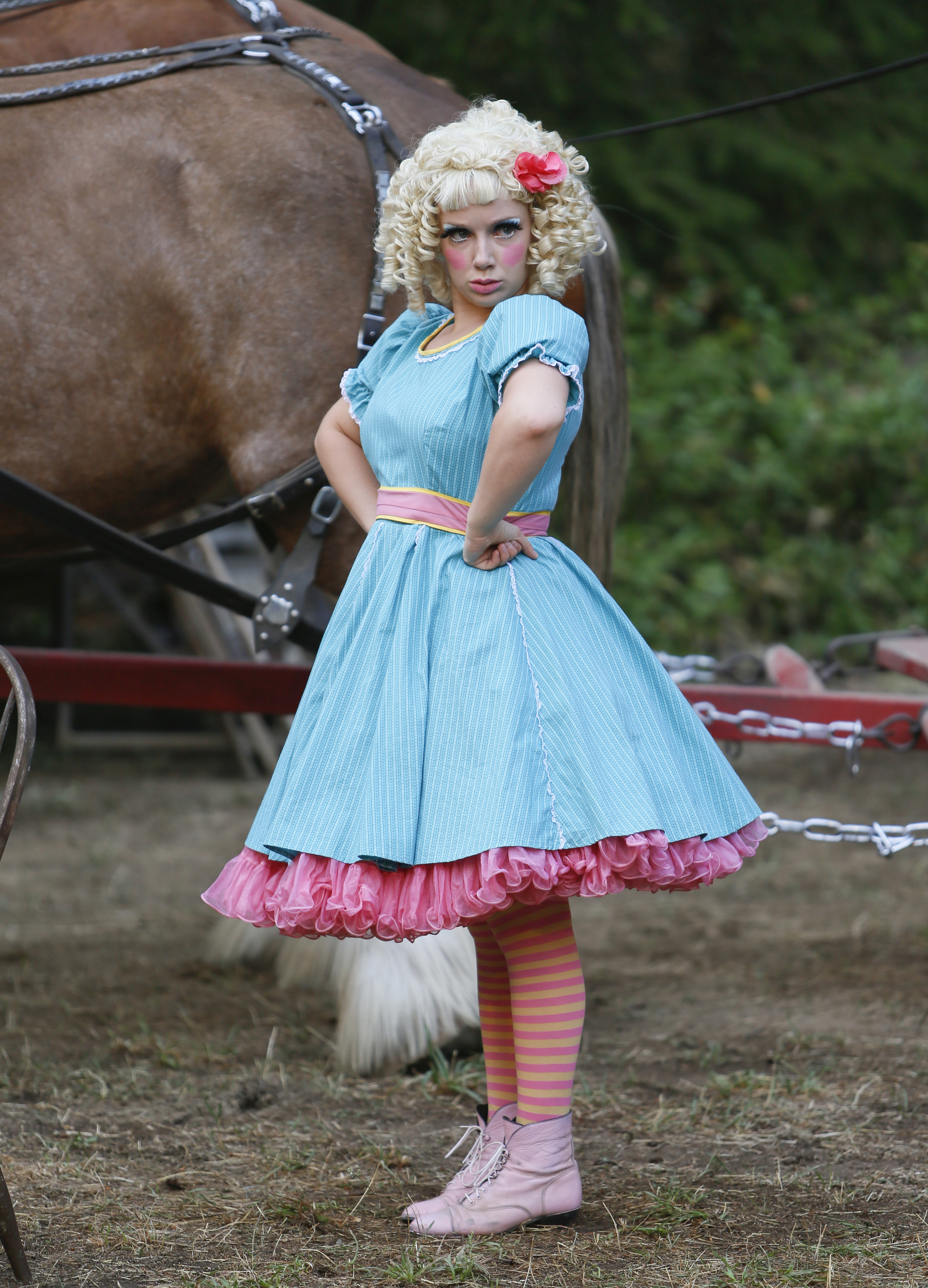 Lucy Hill as 'Pretty Polly'