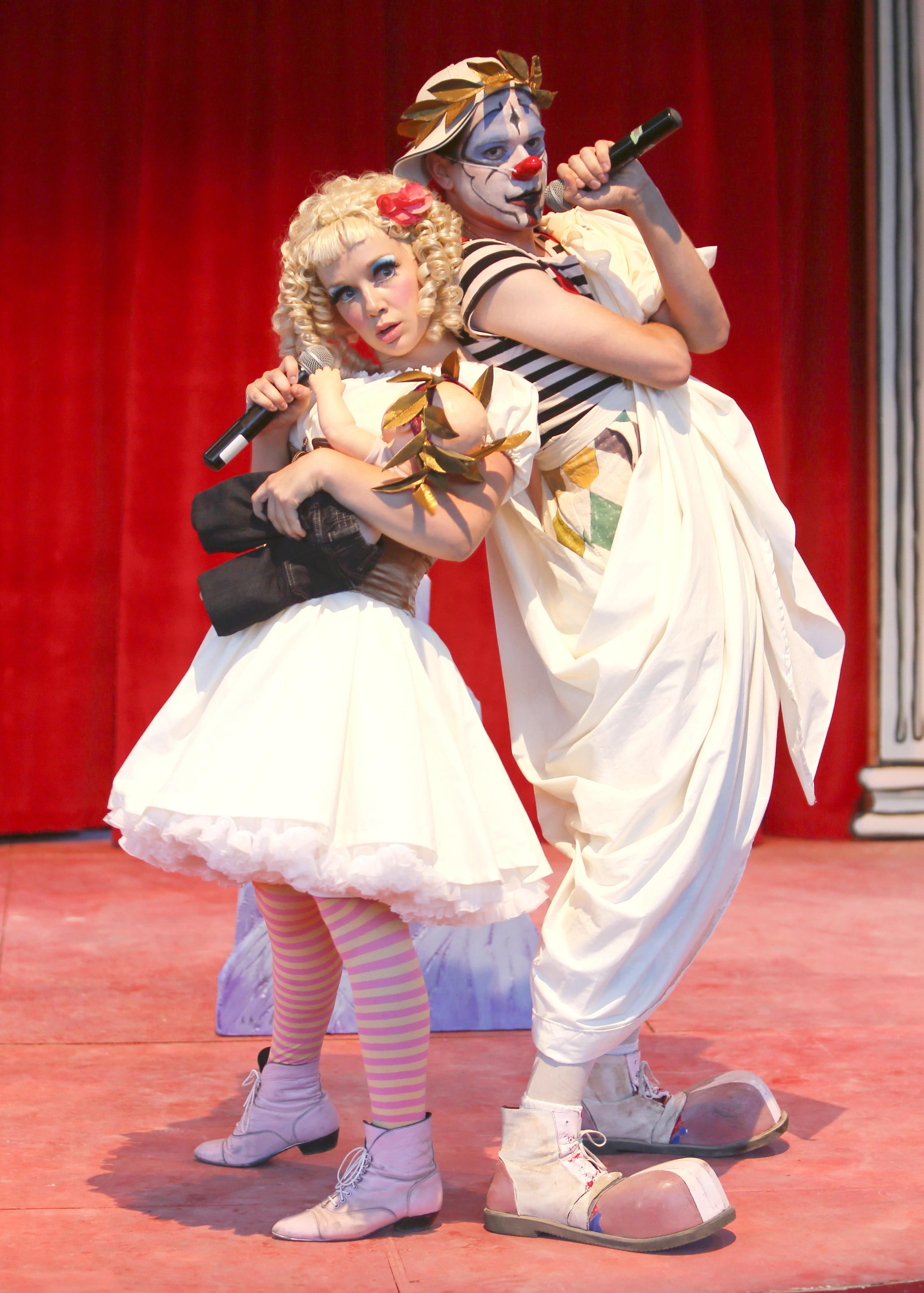 Lucy as 'Pretty Polly'