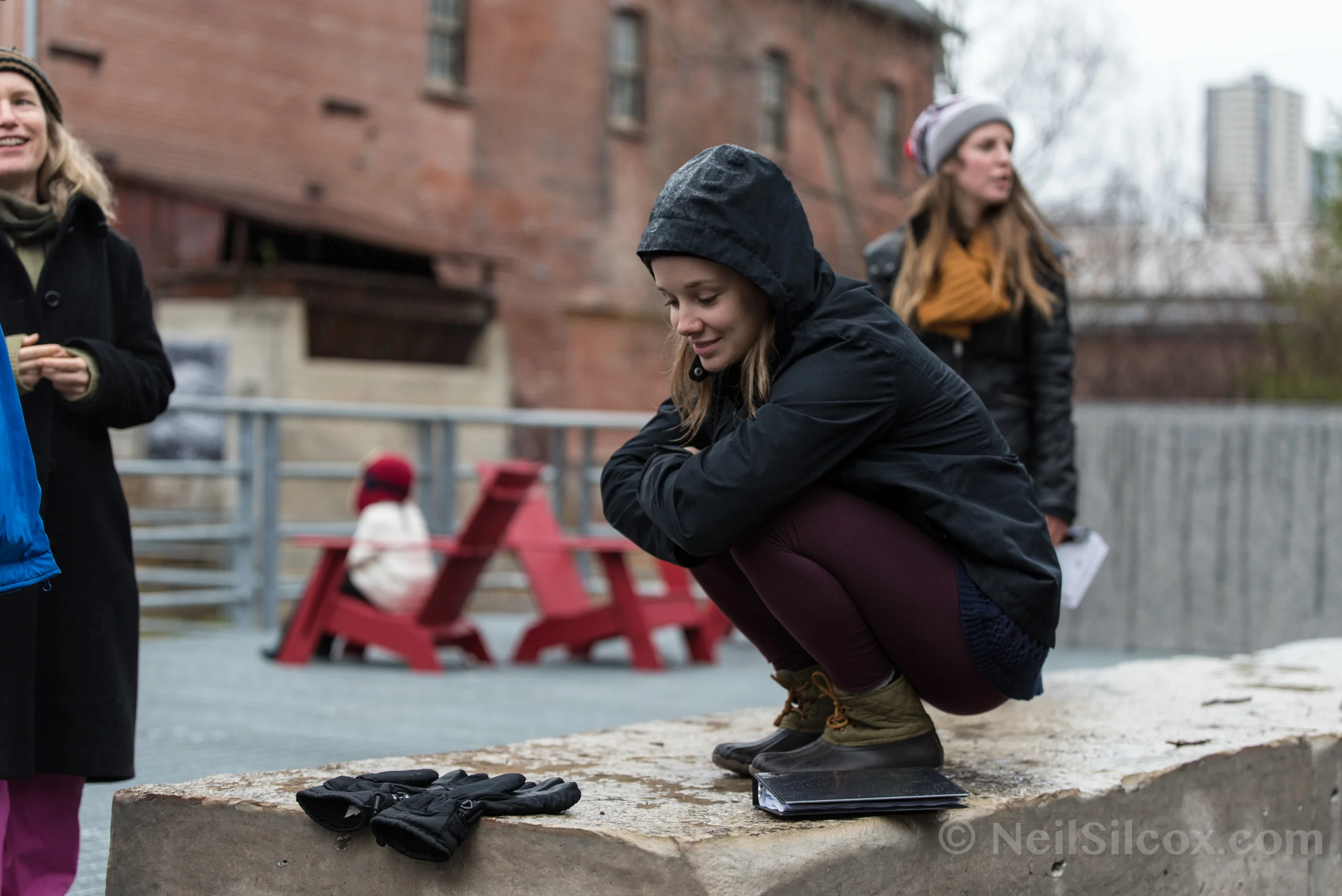 Rehearsal shot from Tails from the City