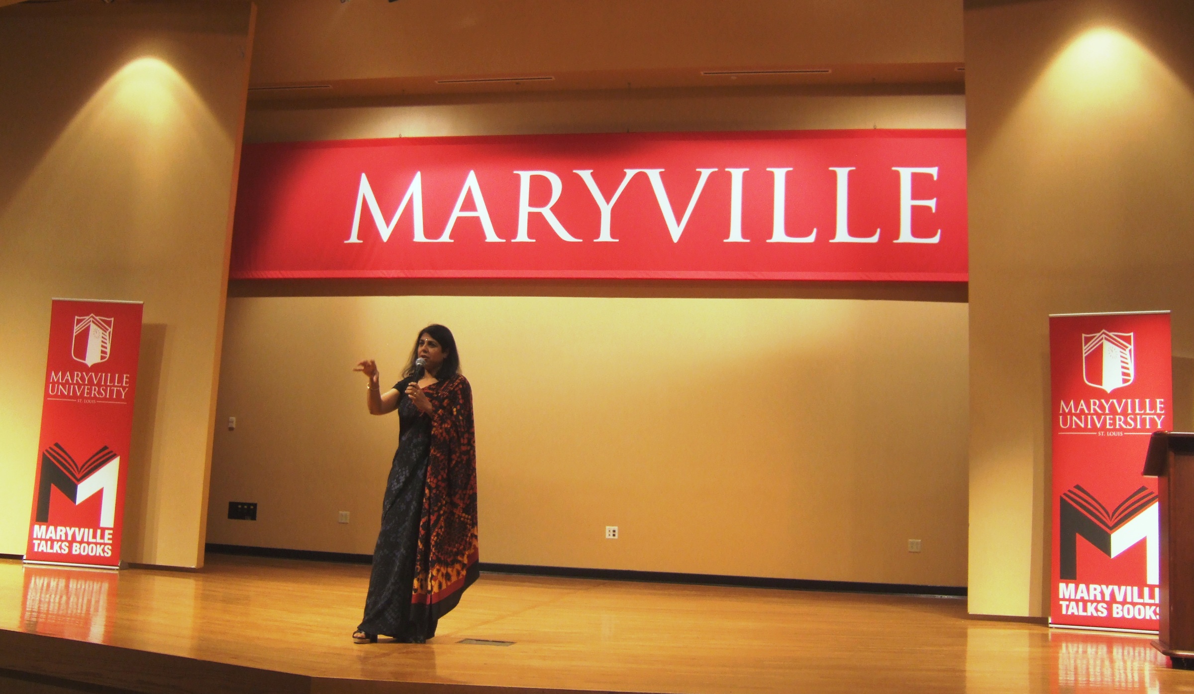 chitra speaking at maryville.JPG