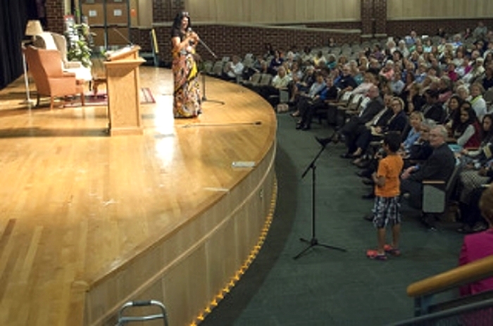  RESPONDING TO A YOUNG AUDIENCE MEMBER AT ALL HENRICO READS