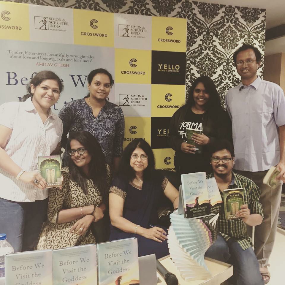 WITH THE BROKE BIBLIOPHILES CHENNAI CHAPTER AT CROSSWORD BOOKSTORE, CHENNAI