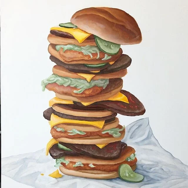 &ldquo;McGangbang&rdquo;
I made some new stuff! Come see it this Thursday, March 5th at @worthingtonyards and the @yards.projects 
Lots of other great artists will have work there too!