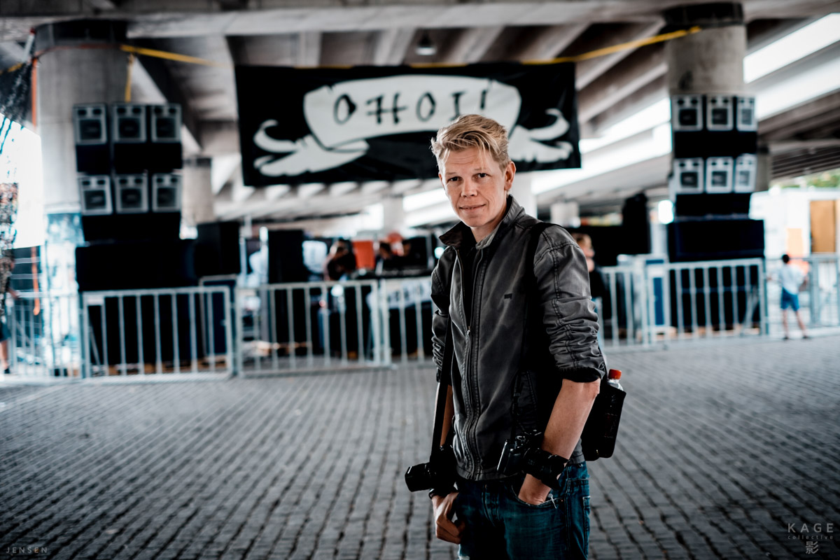 Just before the first event is about to begin, packing my Fuji X-T1, Fuji X-Pro1 and perfect hair - image by Charlene Winfred.
