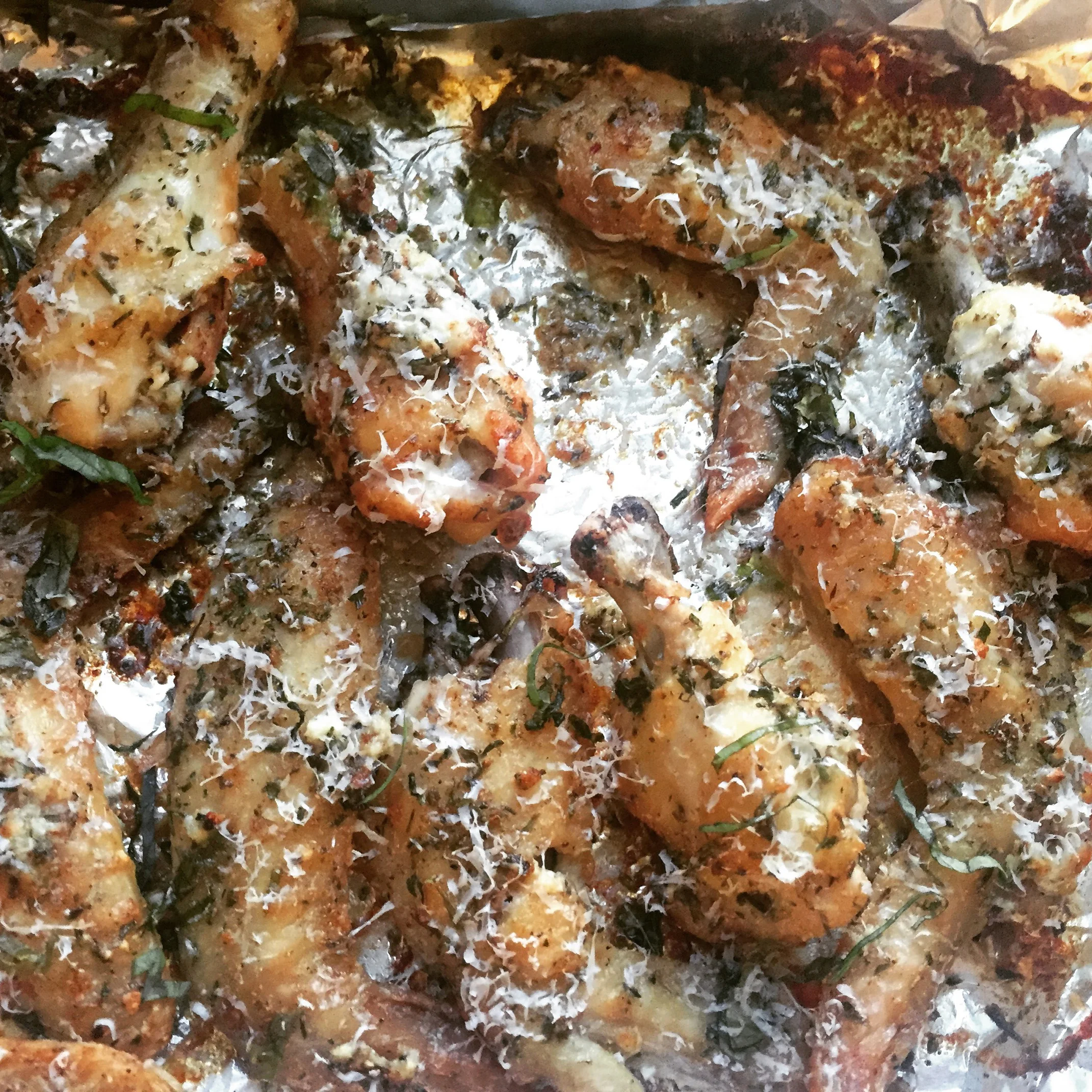 Garlic Parmesan Wings