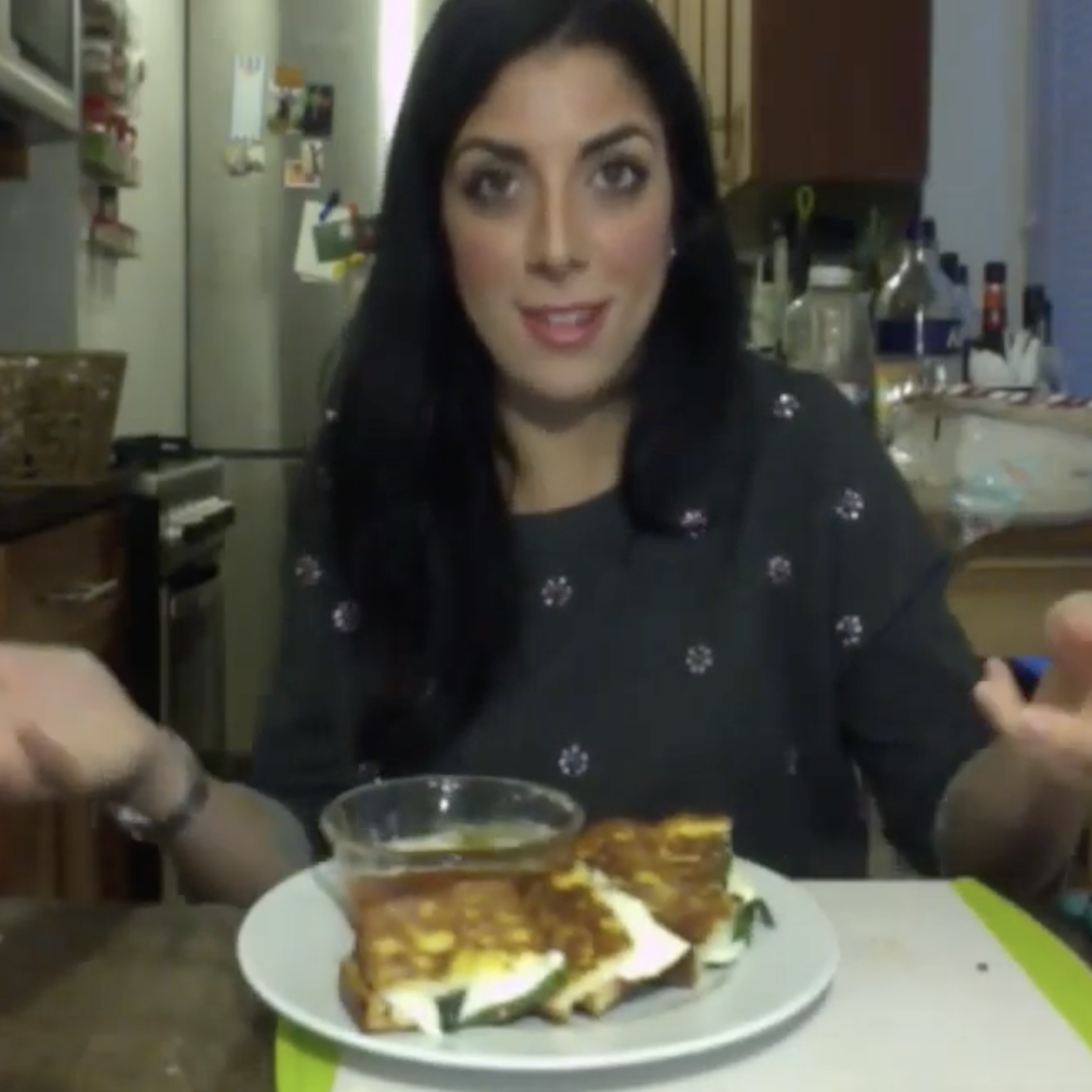 Mozzarella in Carrozza- When Grilled Cheese, Pizza &amp; French Toast have a baby