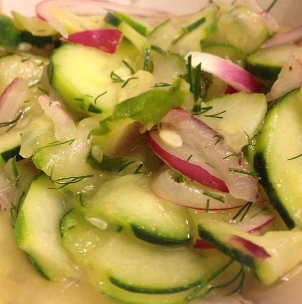 Tangy Cucumber Salad