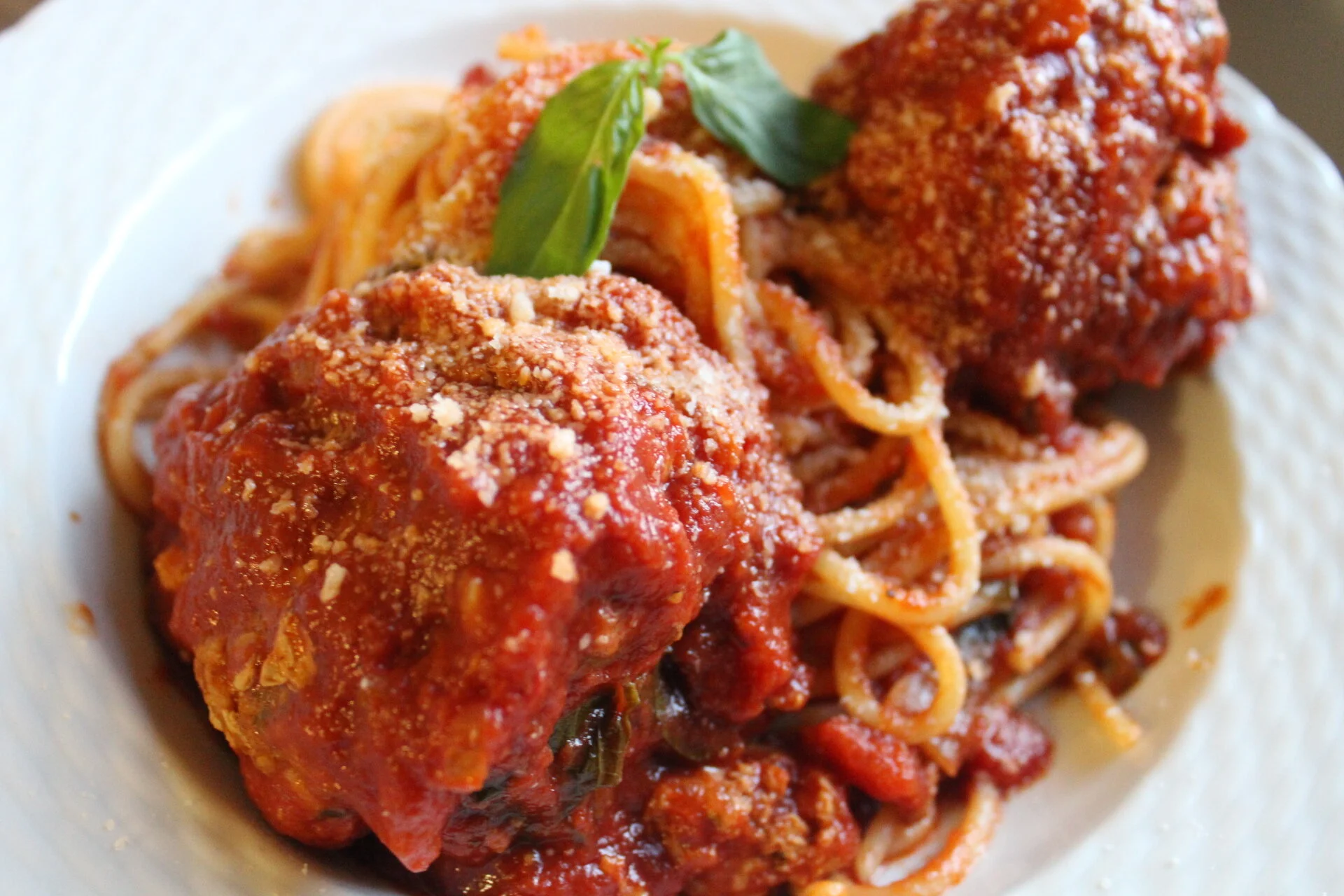 Meatballs &amp; Tomato Sauce STEP BY STEP