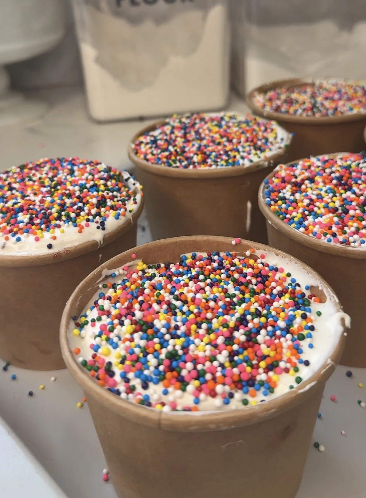 Dot Cakes- Chocolate Cake Cups with Marshmallow Frosting 