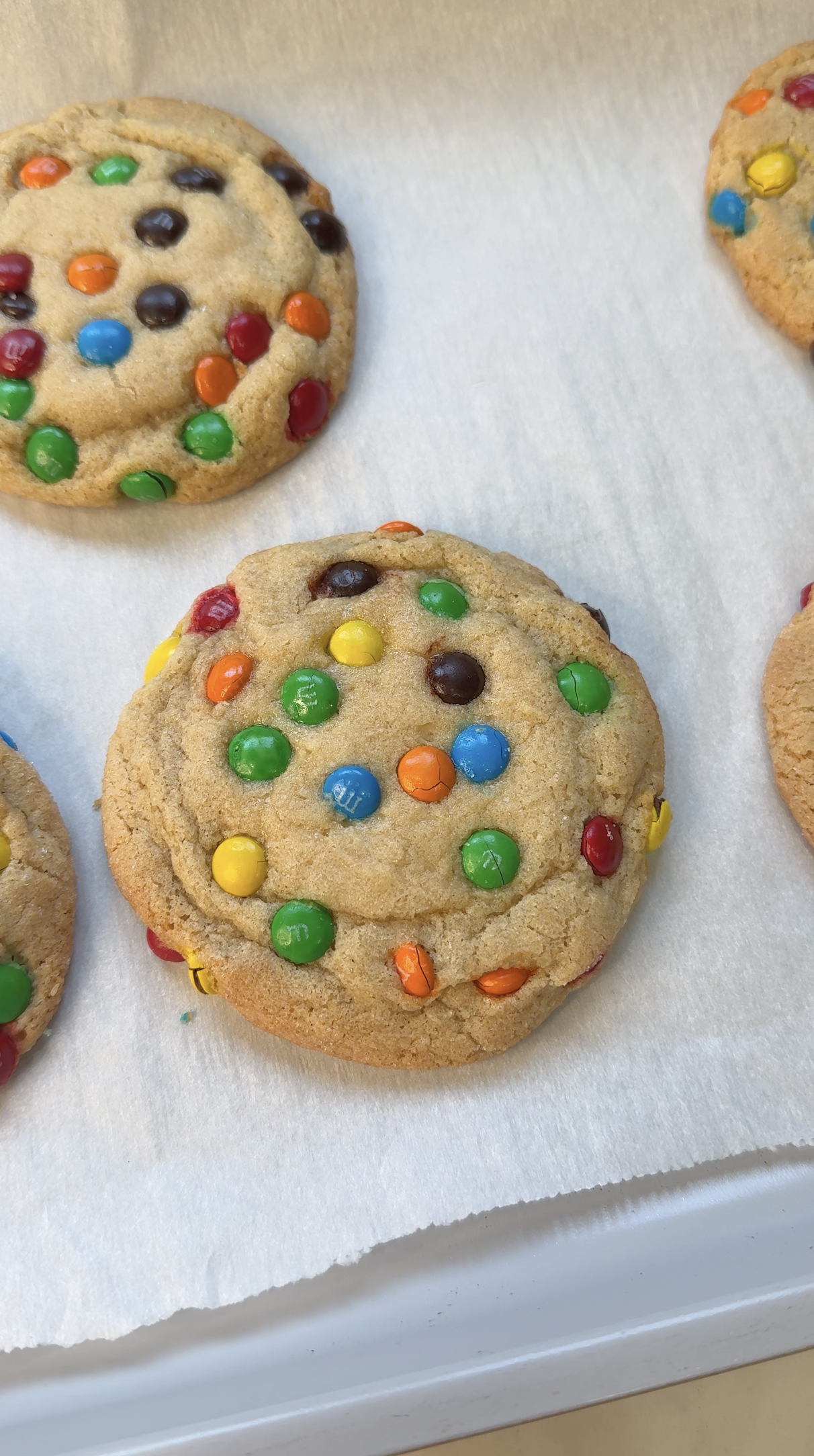 M&amp;M Sugar Cookies