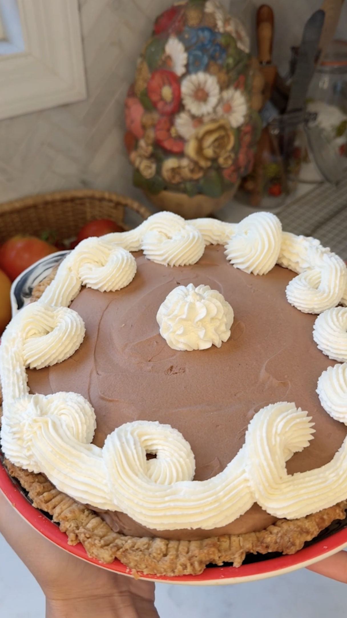 Chocolate Cream Pie Inspired by Briermere Farms