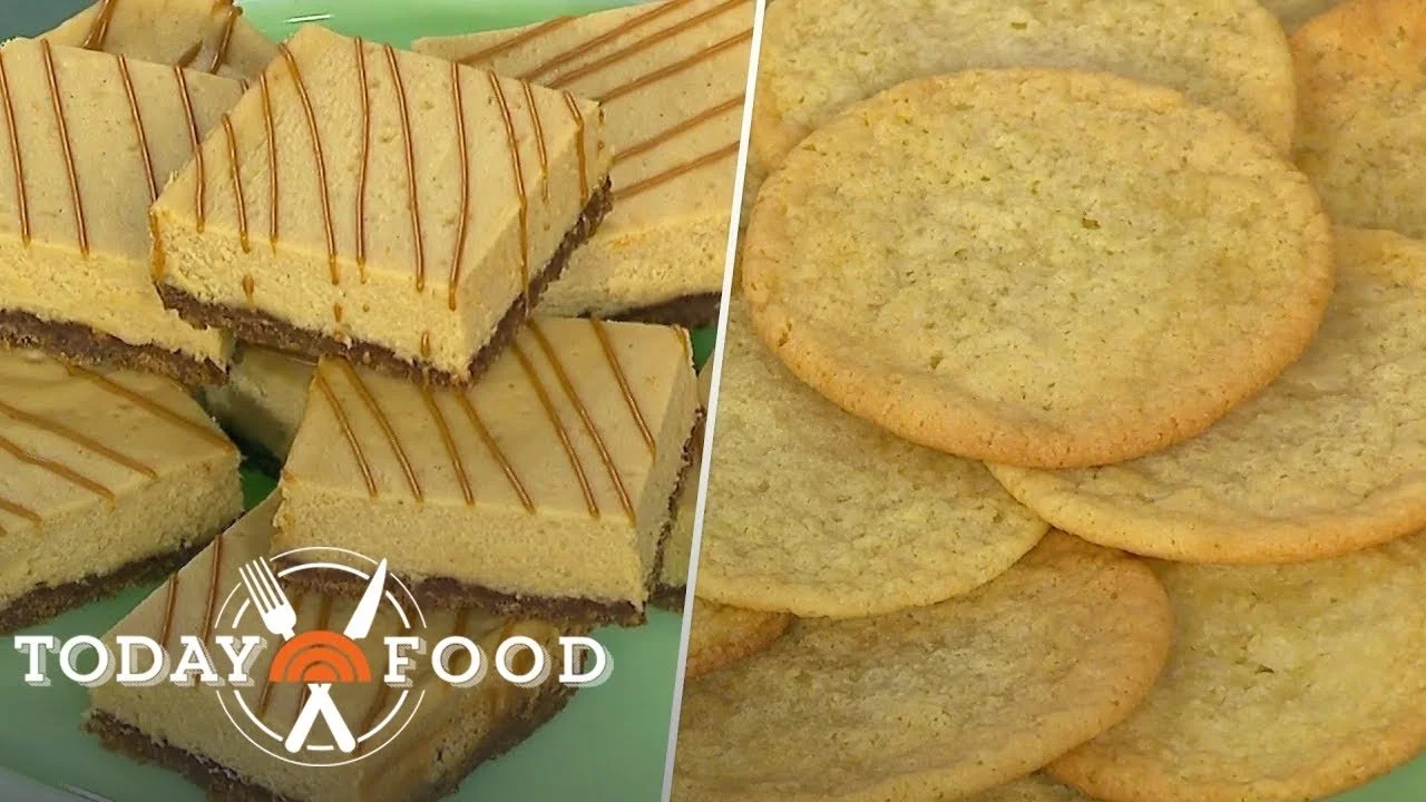 TODAY Show: Gingerbread Cheesecake Bars &amp; Sugar Cookies