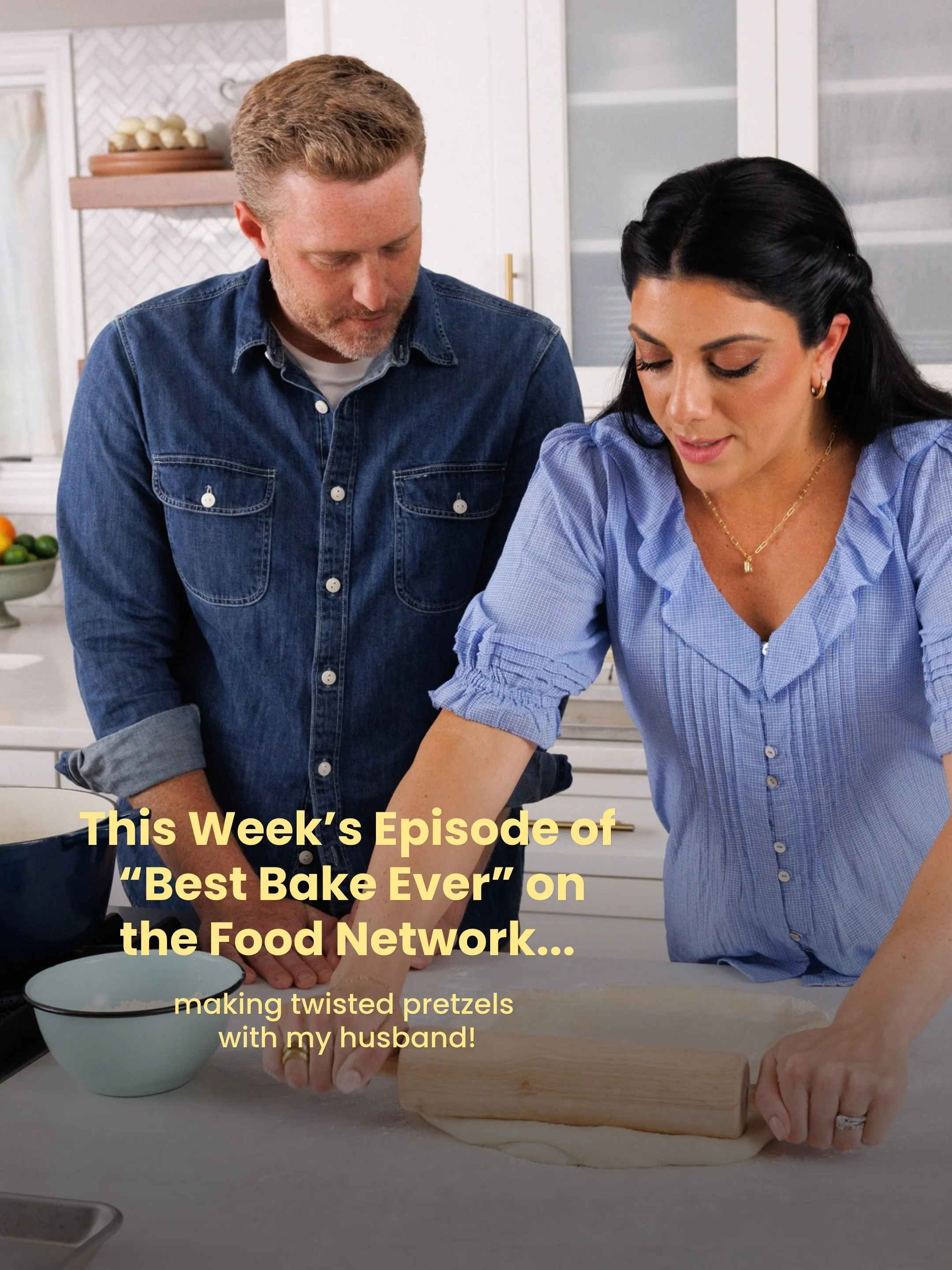 This week on &ldquo;Best Bake Ever,&rdquo; I&rsquo;m joined by Dan the Pretzel Loving Man (aka my husband) to make those nostalgic, cinnamon-sugar coated soft pretzels we all remember from the mall! 🥨

Dan and I have been together for 17 years, and 