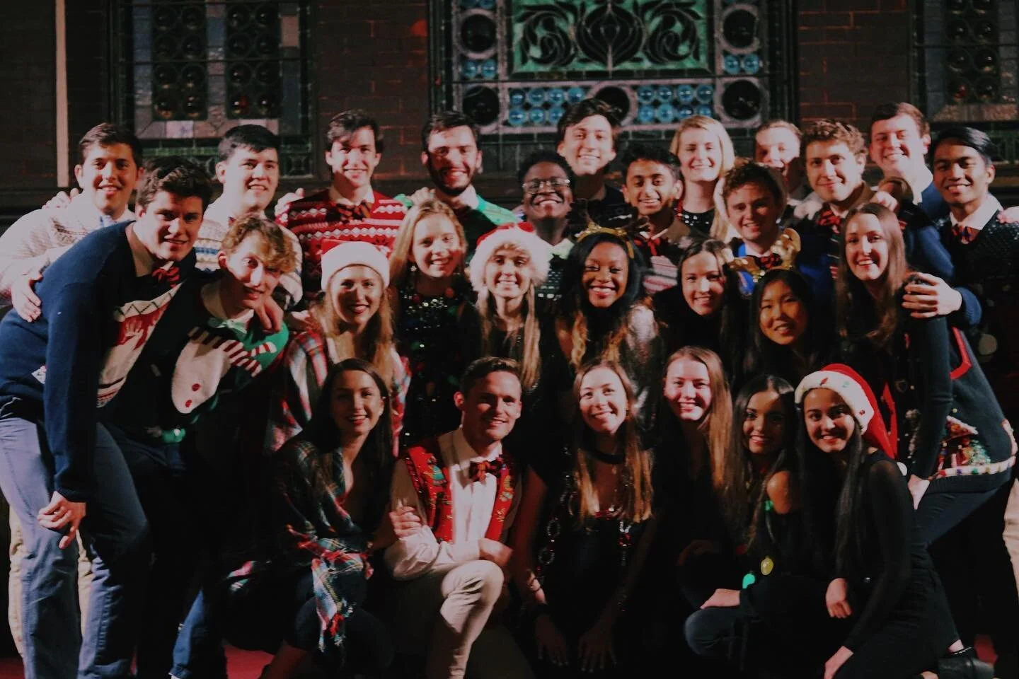 Join us tomorrow night at 8pm in the chapel for our annual Holiday Concert with the @virginiasilhooettes! Admission is free and all donations will be going to St. Judes Children&rsquo;s Hospital!