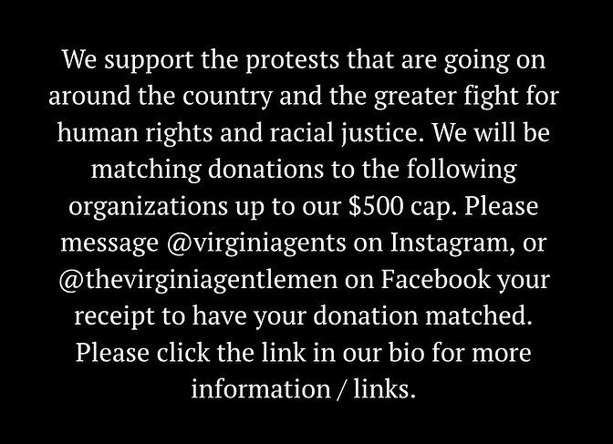 BLACK LIVES MATTER. 
UPDATE: WE&rsquo;VE REACHED OUR BUDGET CAP, but keep donating/educating/learning/growing! Thank you to everyone who helped us match our budget.