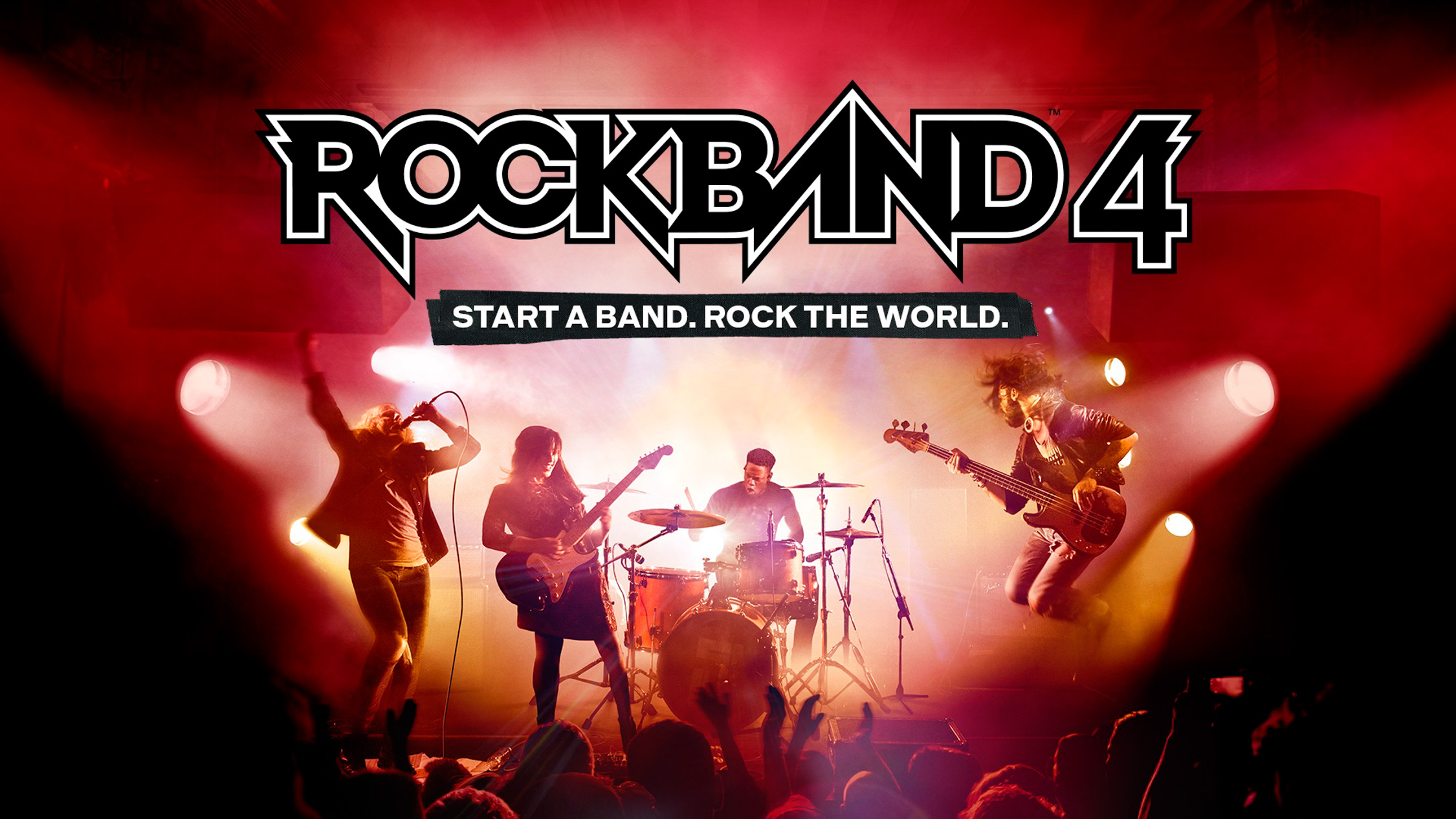 Key artwork for ROCKBAND 4.
