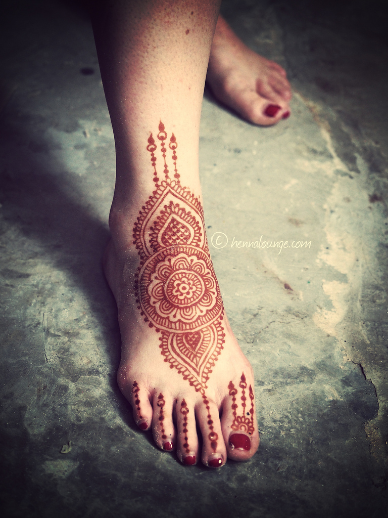 Henna for the owner of Utopia, Tulum.