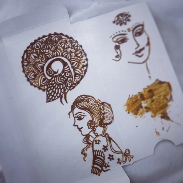 Warm up doodles.