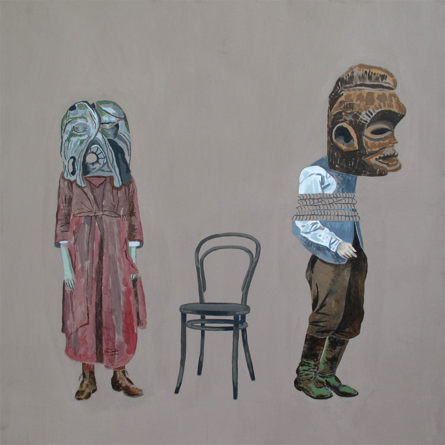 where can my loverman be? acrylic on canvas © 2014 (100 x 100cm)