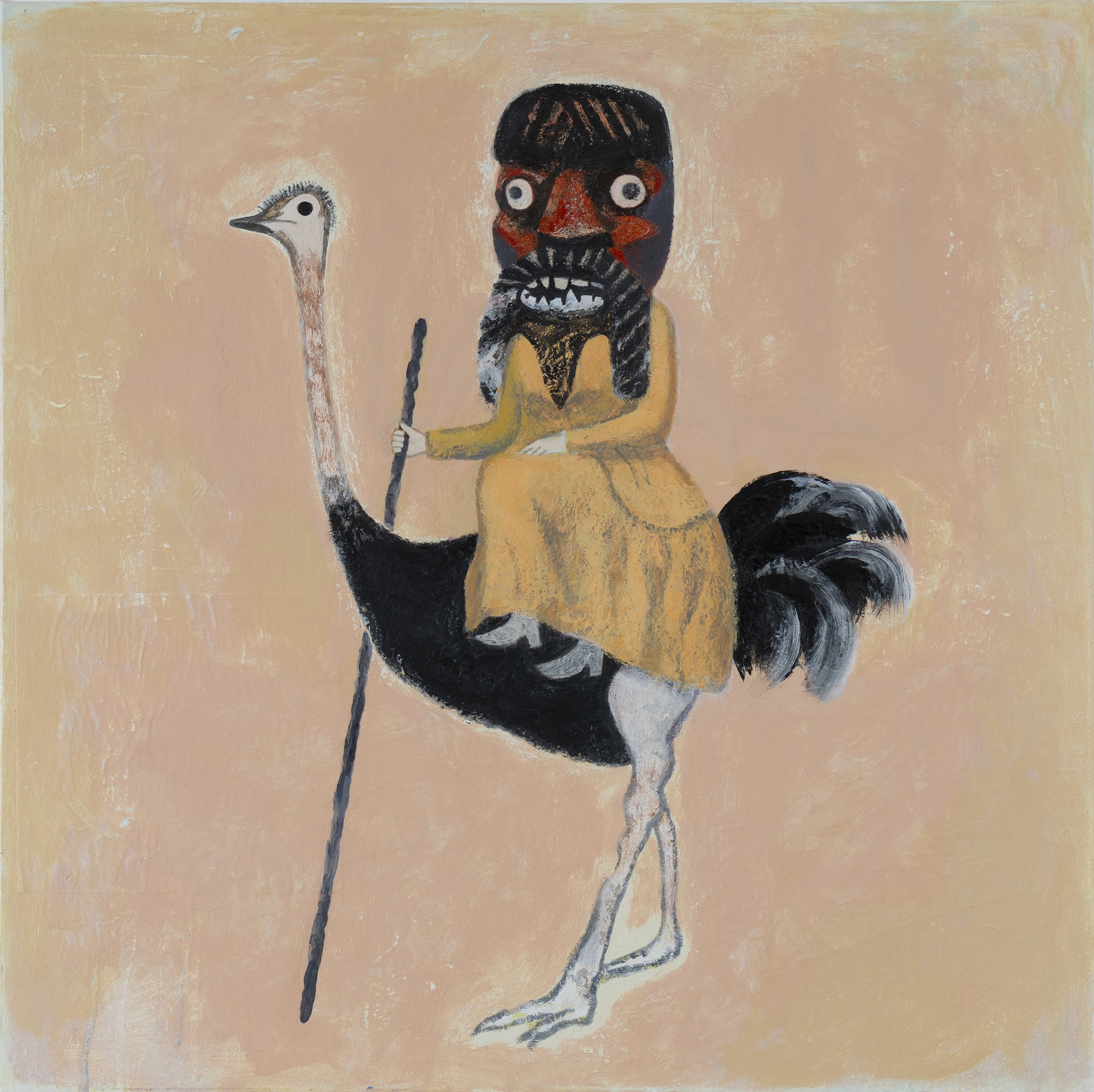 uninvited guest 76 x 76 cm © 2022