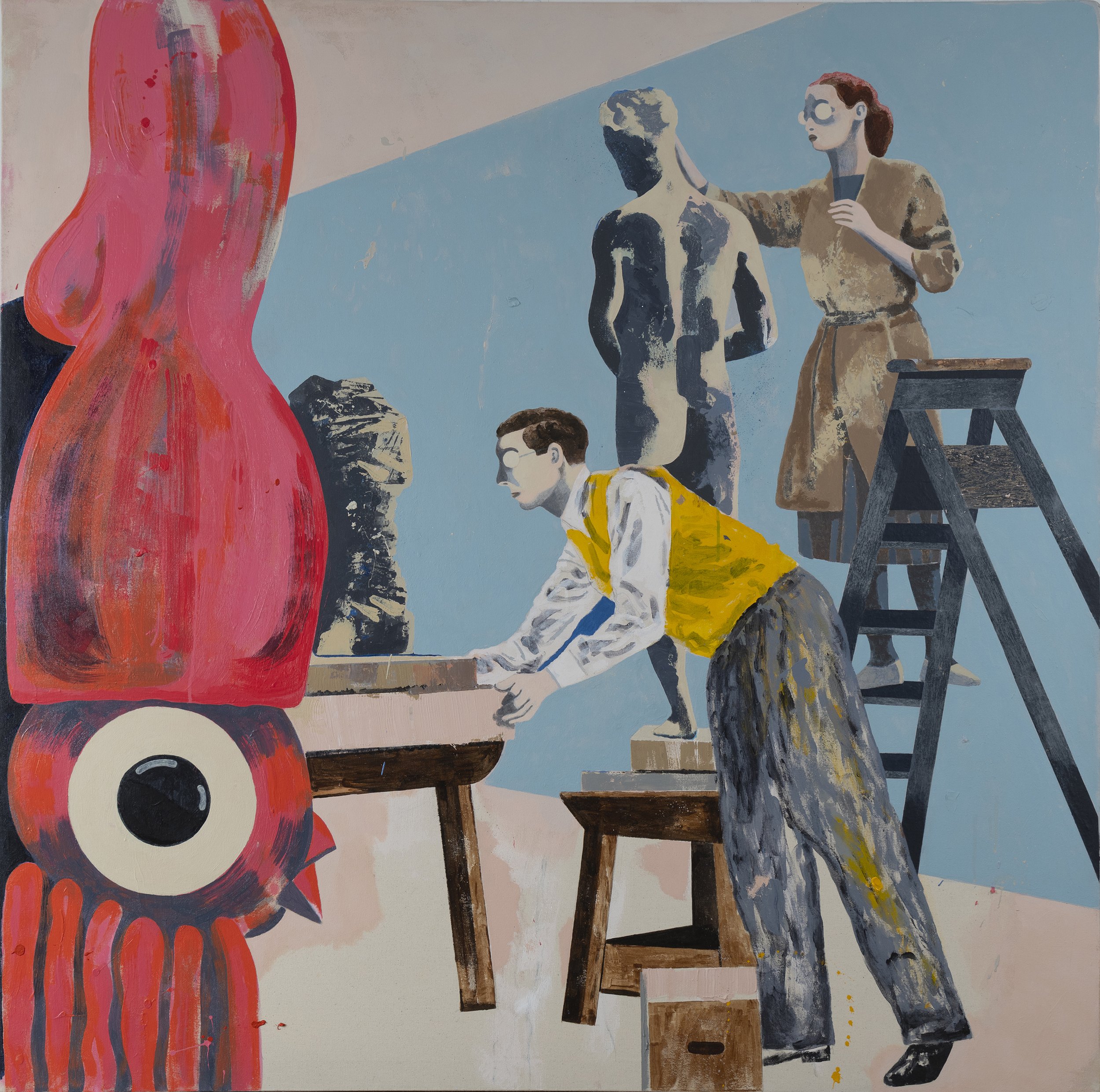 focus group 150 x 150 cm © 2023