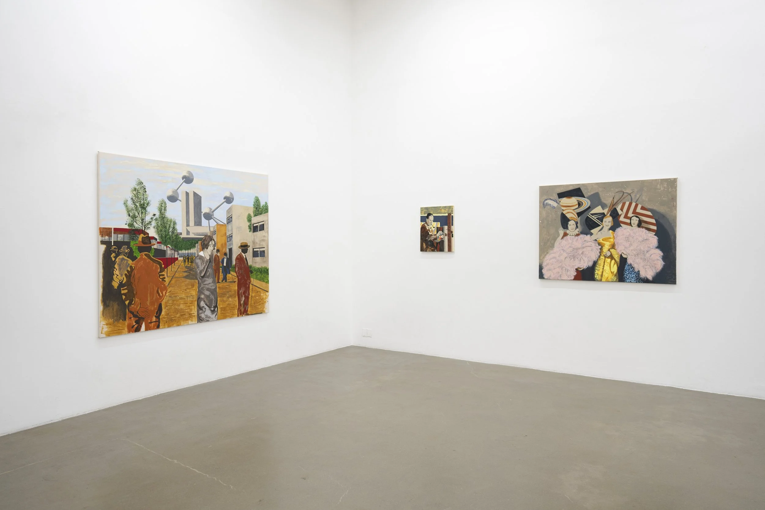  DAVID CAINES UNFORESEEN CIRCUMSTANCES  APT Gallery, London  September 2026 Photo © Hugo Glendinning 