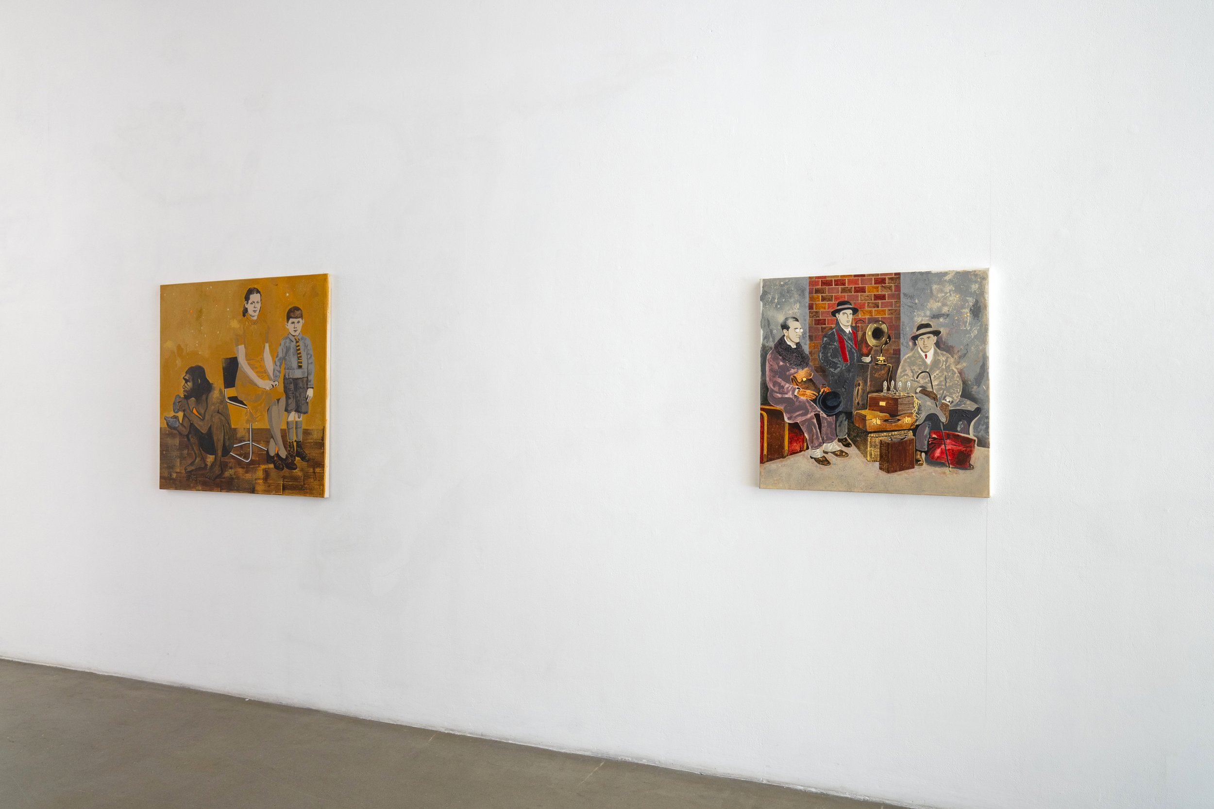  DAVID CAINES UNFORESEEN CIRCUMSTANCES  APT Gallery, London  September 2026 Photo © Hugo Glendinning 