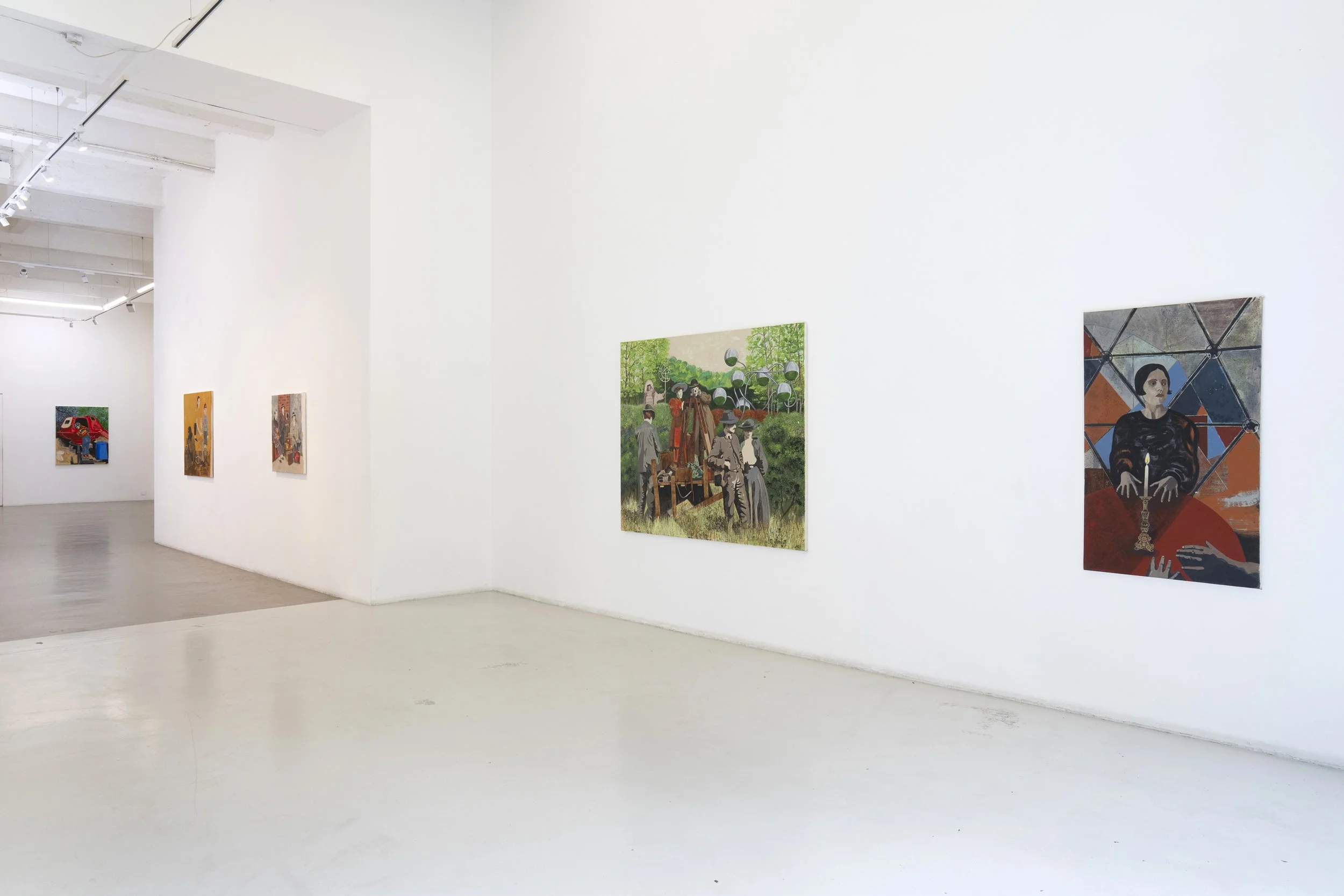  DAVID CAINES UNFORESEEN CIRCUMSTANCES  APT Gallery, London  September 2026 Photo © Hugo Glendinning 
