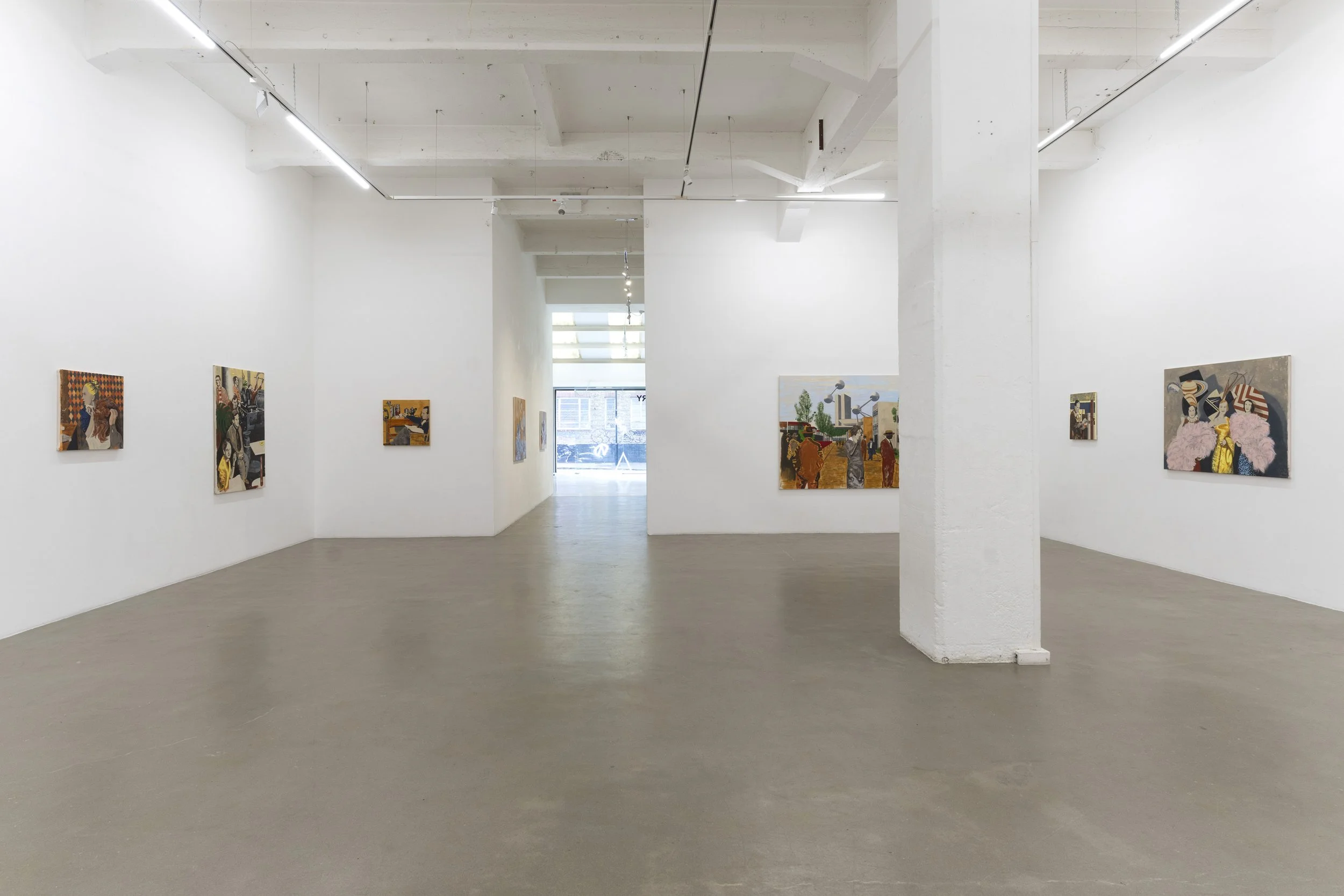  DAVID CAINES UNFORESEEN CIRCUMSTANCES  APT Gallery, London  September 2026 Photo © Hugo Glendinning 