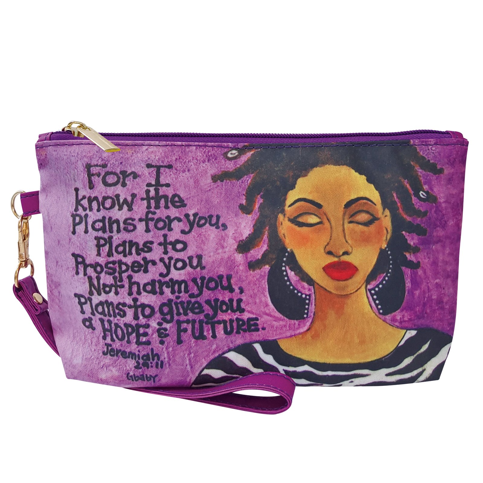 For I Know the Plans Cosmetic Pouch