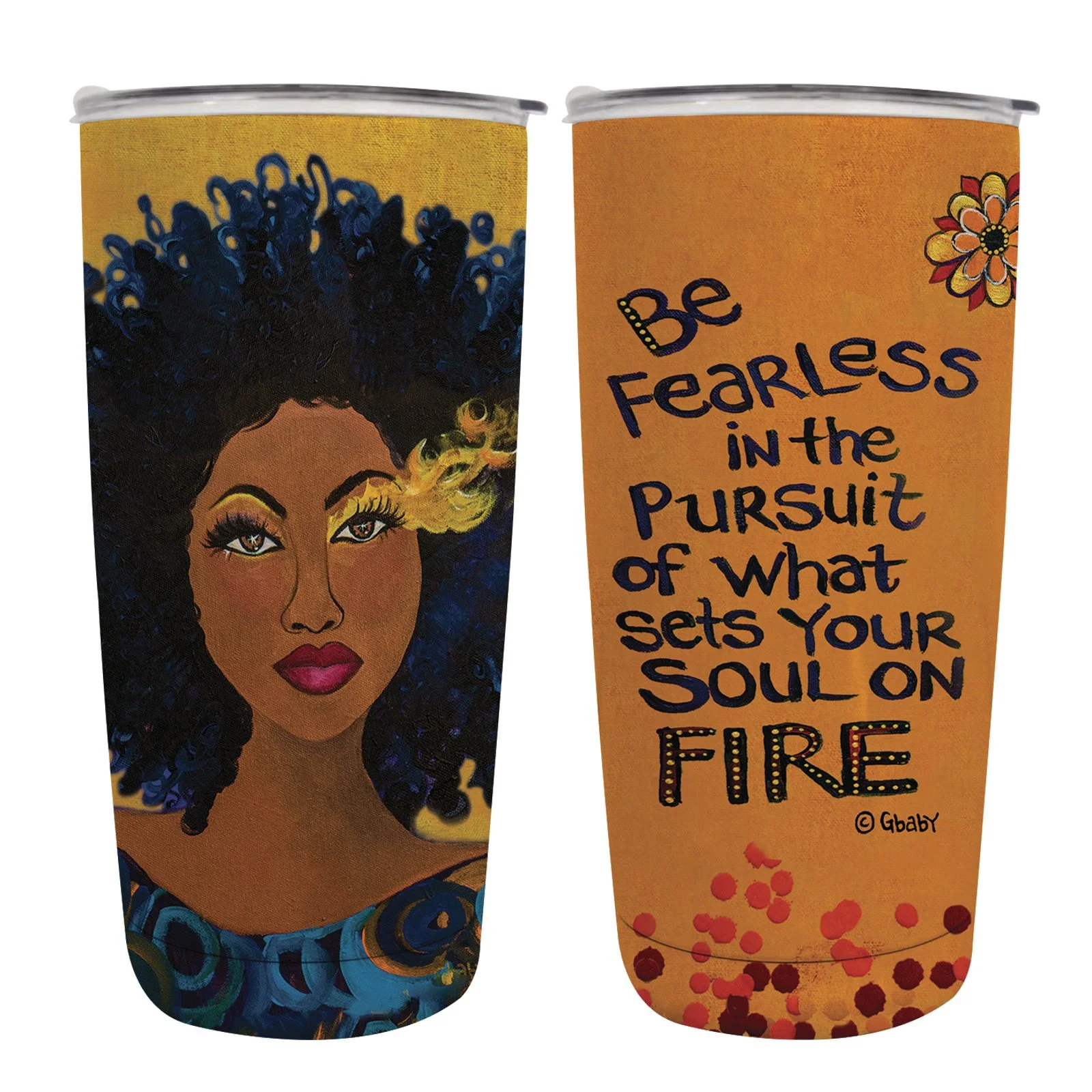 SOUL ON FIRE Stainless Steel Travel Tumbler 1.jpg