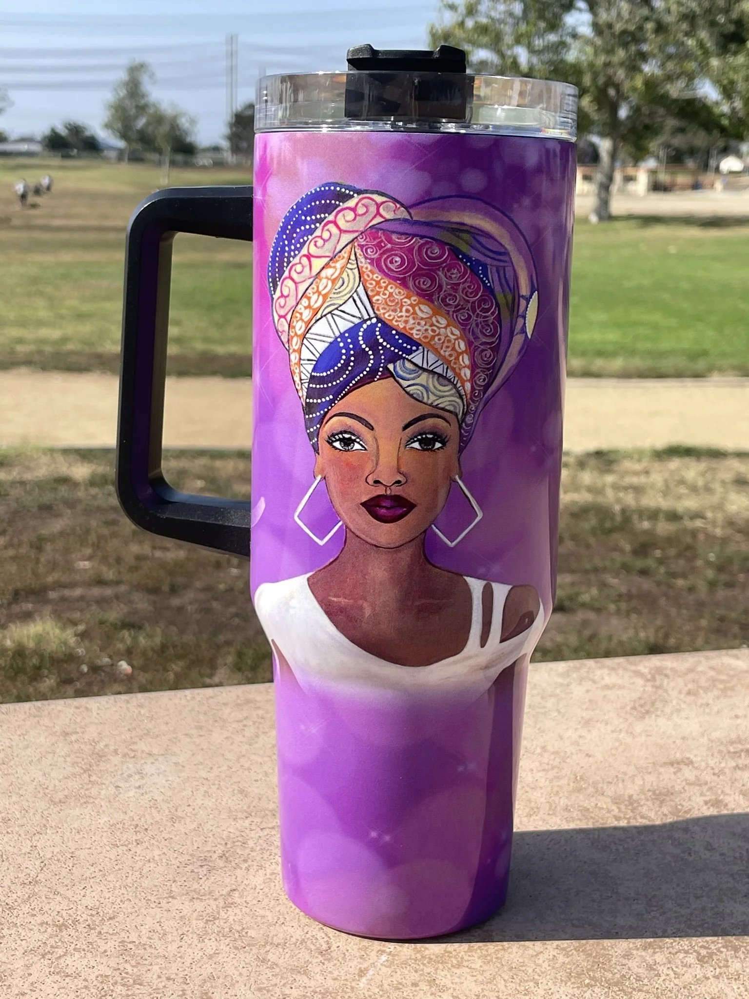 I AM ROYAL 40oz Tumbler With Handle 3.jpeg