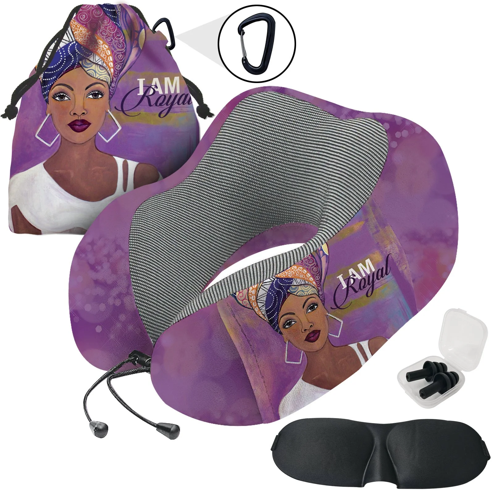 I AM ROYAL Memory Foam Neck Pillow Set 1.jpg