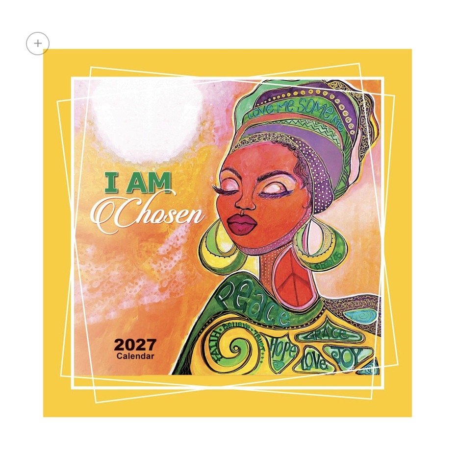 2027 I am Chosen Wall Calendar