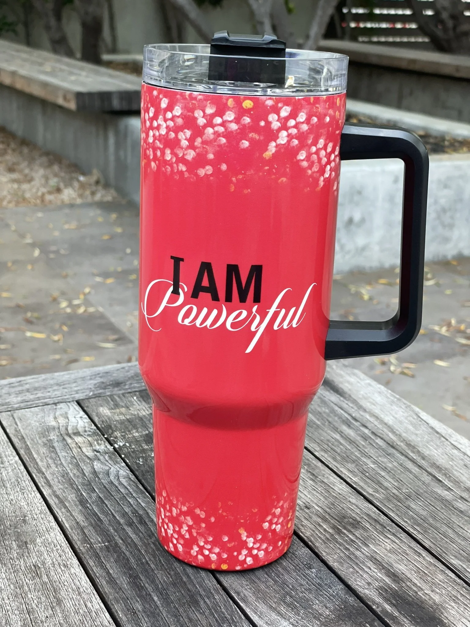I AM POWERFUL 40oz Tumbler With Handle 2.jpeg