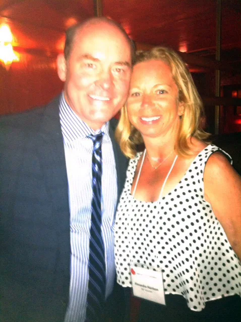 Dave Koechner & Alexandra Harrison
