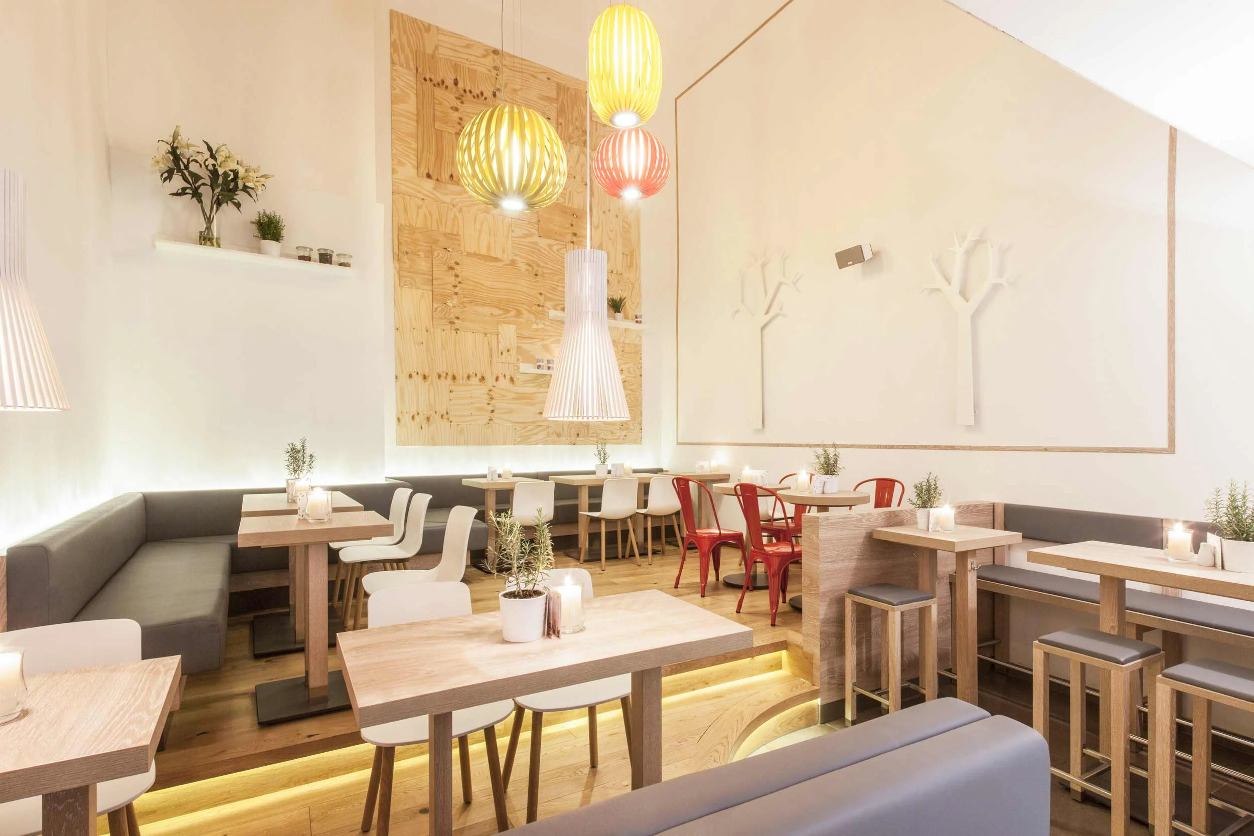 Architekturfoto mit Lichtkonzept im dean&david Concept Store