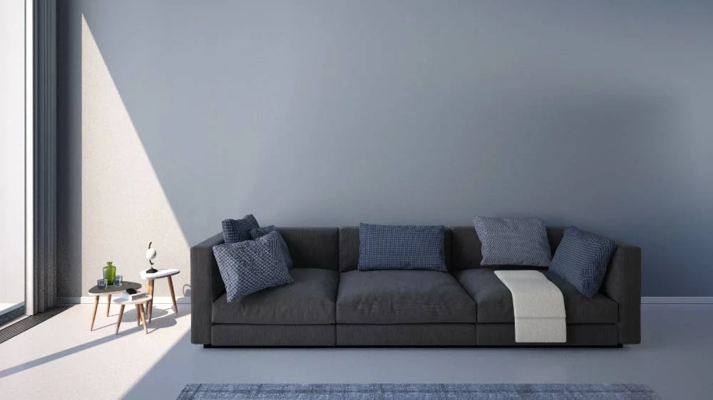 3d Visualisierung einer Sofaecke