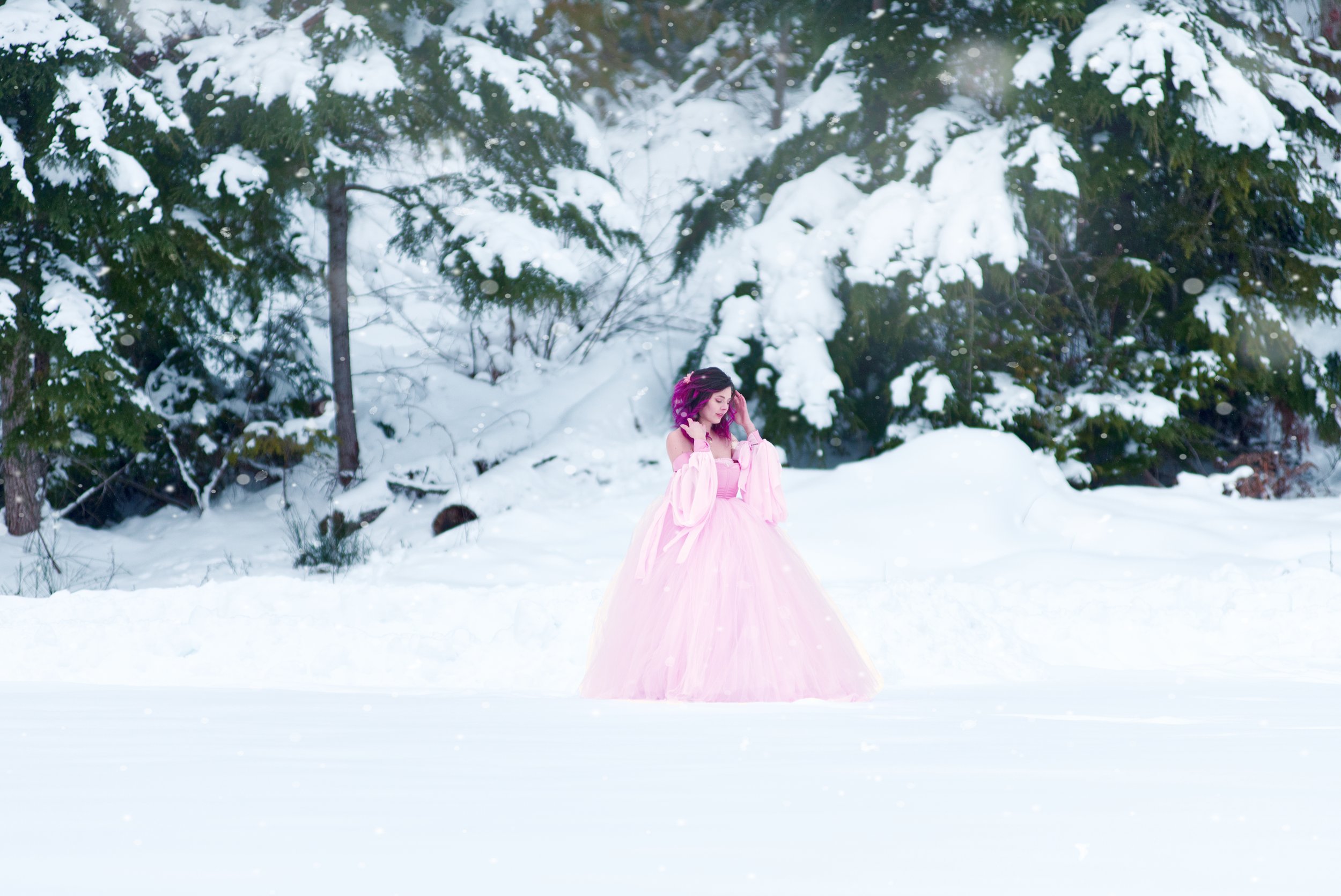 Birthday Pink Tulle Ballgown